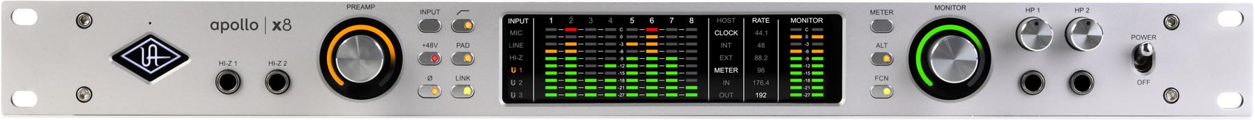 Apollo x8 Gen 2 Essentials+ Thunderbolt Audio Interface with UAD DSP