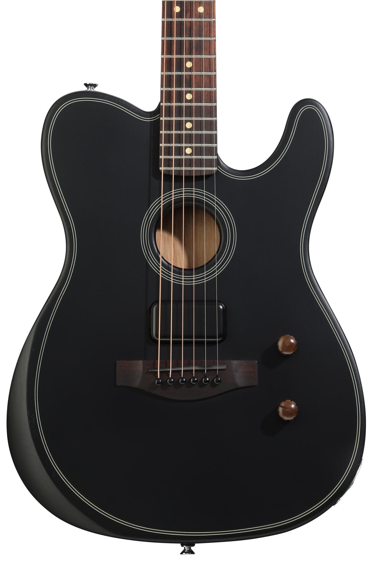 Acoustasonic Standard Telecaster Acoustic-electric Guitar - Black