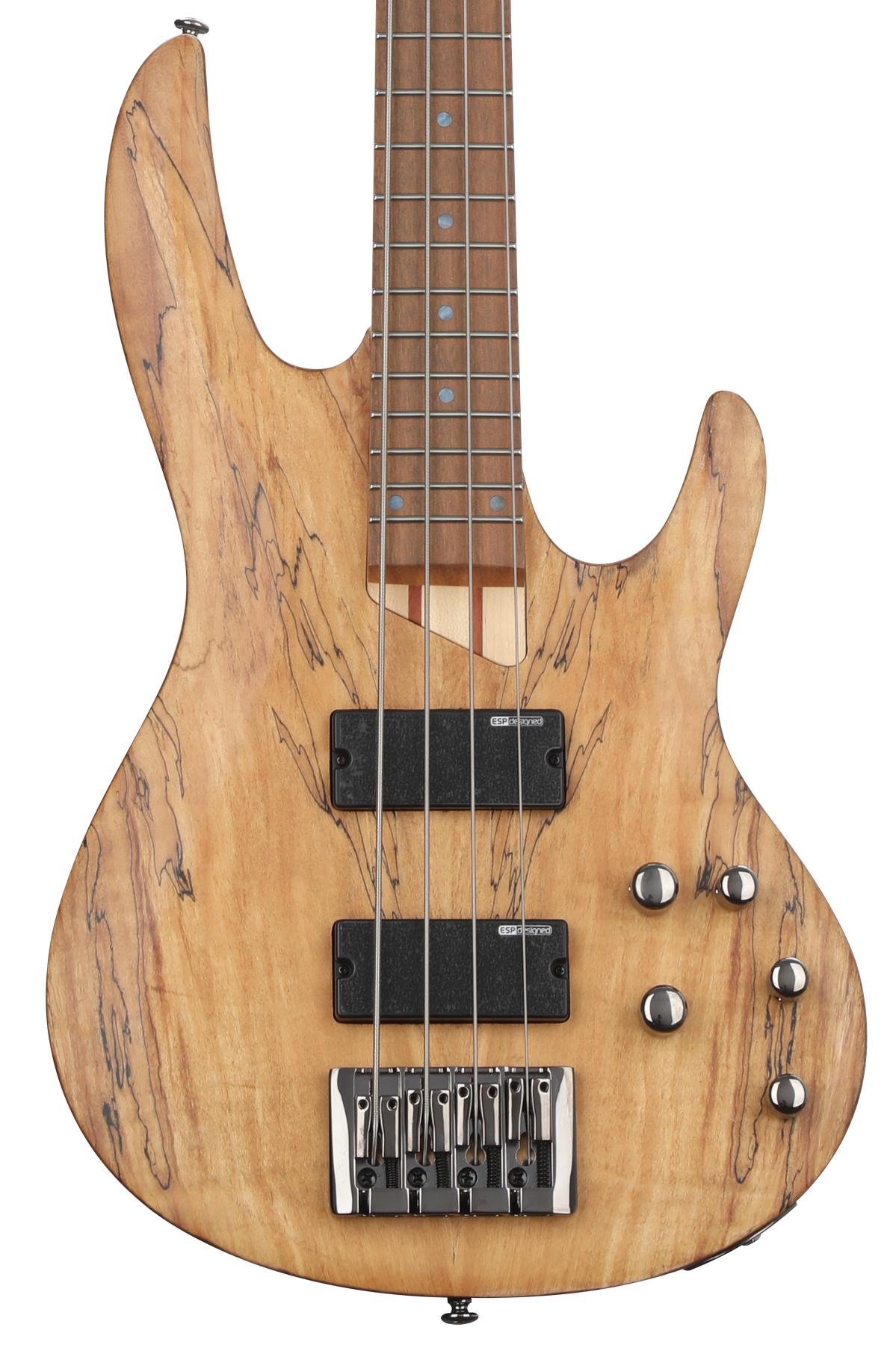 ESP LTD B-204SM Bass Guitar - Natural Satin | Sweetwater