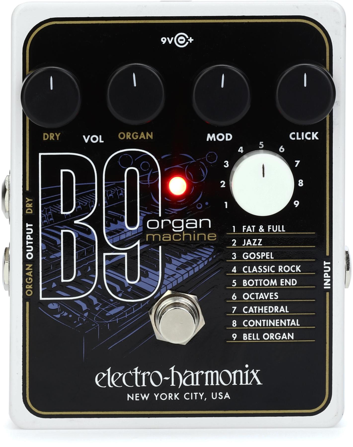B9 Organ Machine Guitar Effect Pedal