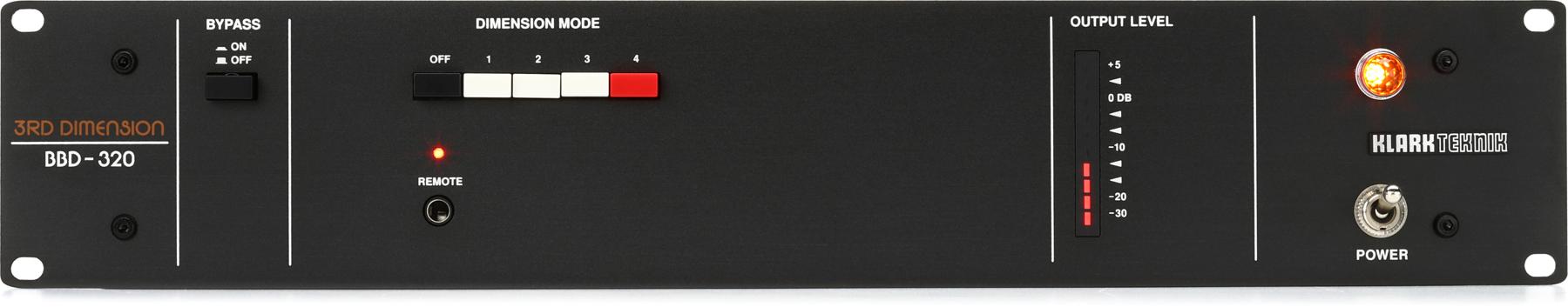 3rd Dimension BBD-320 Analog Multi-dimensional Signal Processor with BBD Technology