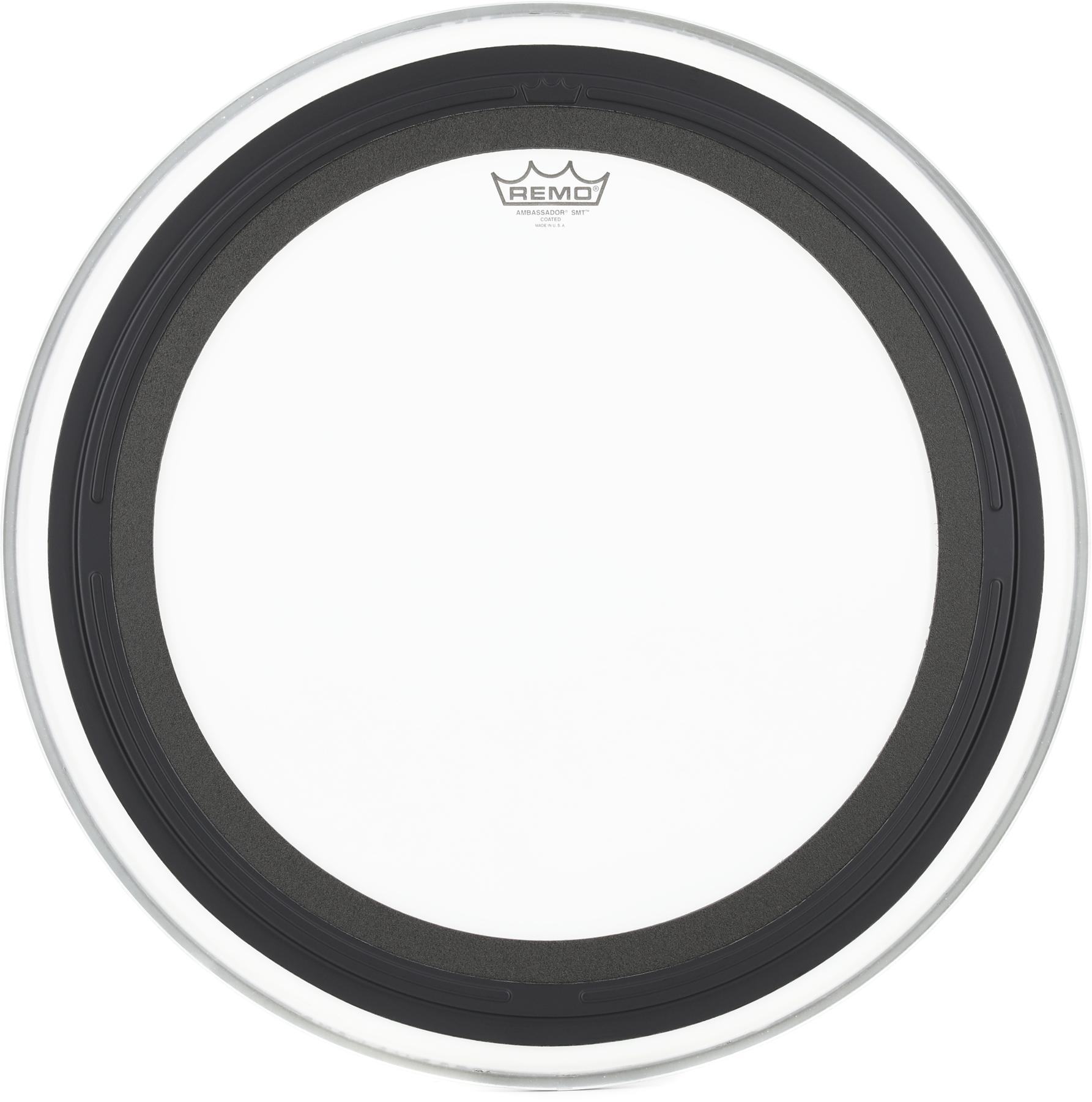 Remo Ambassador SMT Coated Bass Drumhead - 22 inch