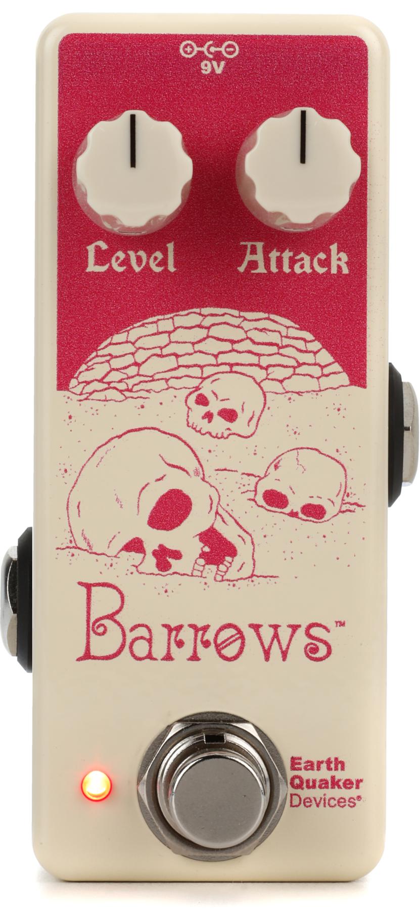 EarthQuaker Devices Barrows Fuzz Pedal - White