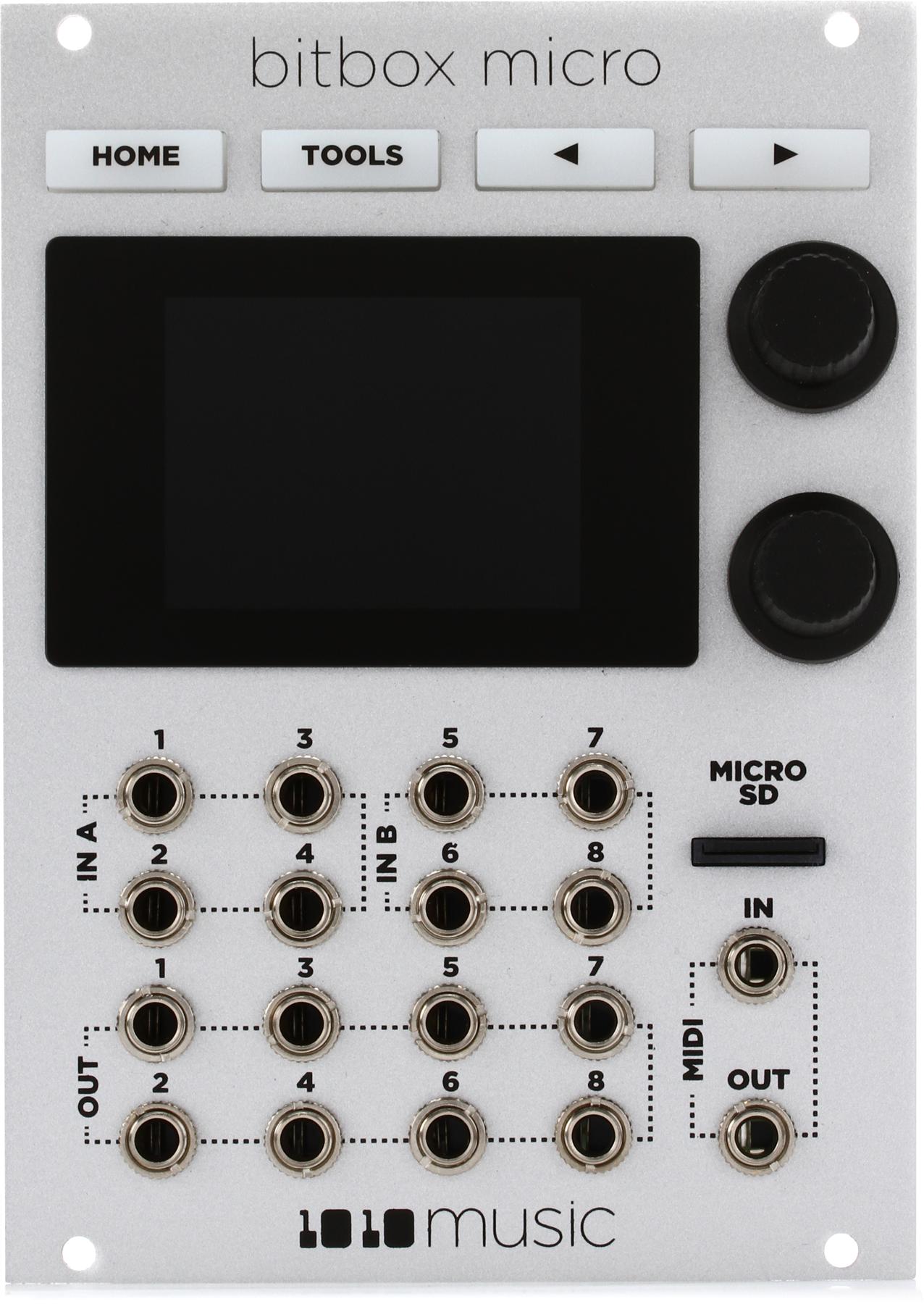 Bitbox Micro Eurorack Compact Sampler with Touchscreen - White