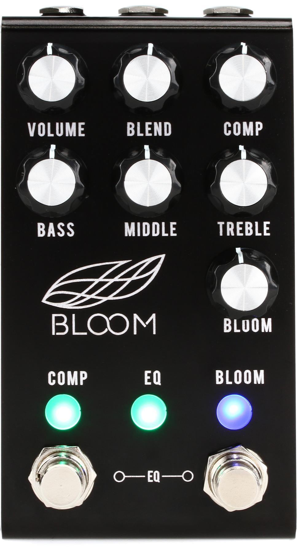 Bloom Optical Compressor/EQ/Boost Pedal - Anodized Black