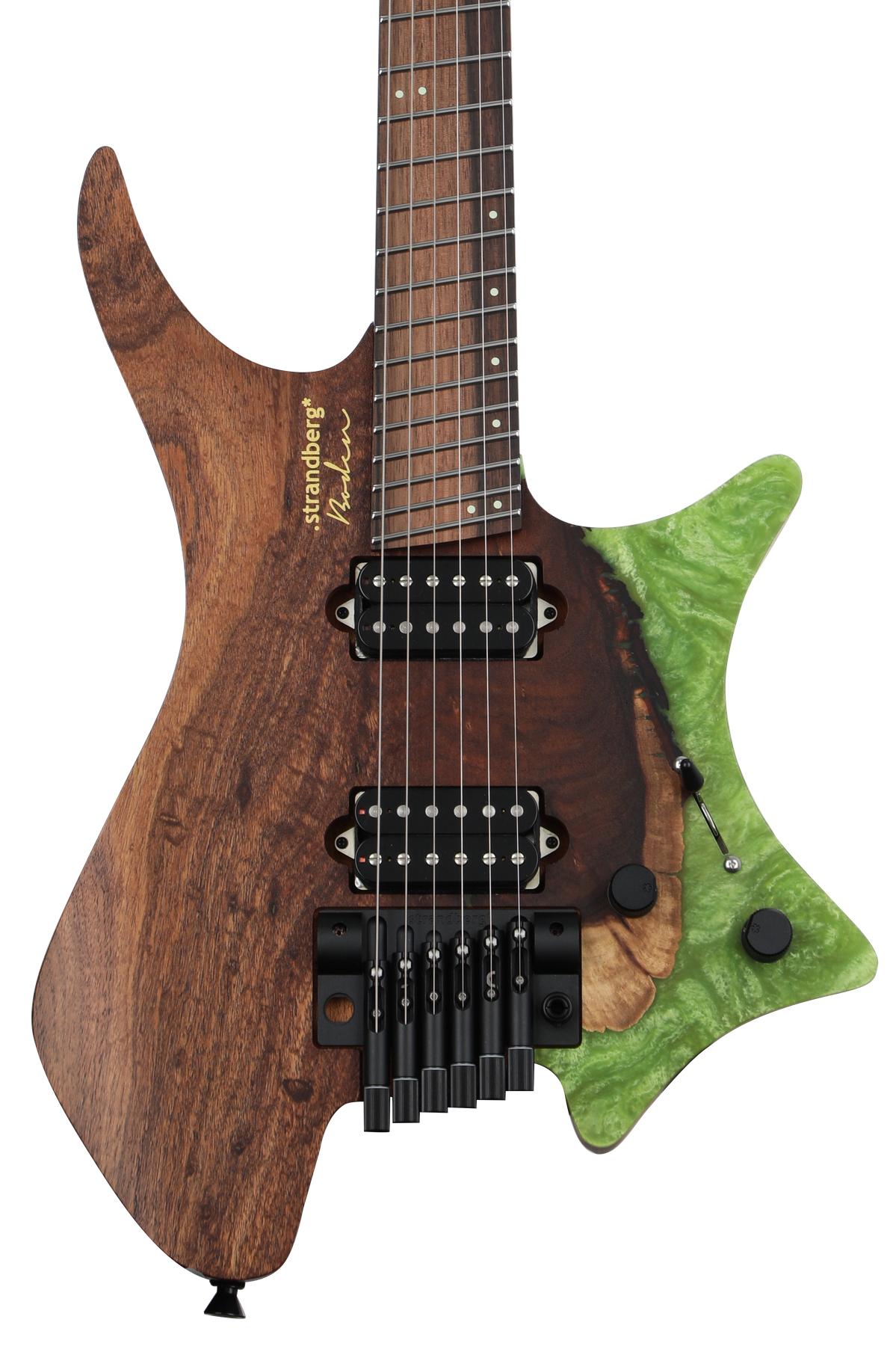 Strandberg Boden J Artisan 6 Electric Guitar Run #2 - Natural Koa