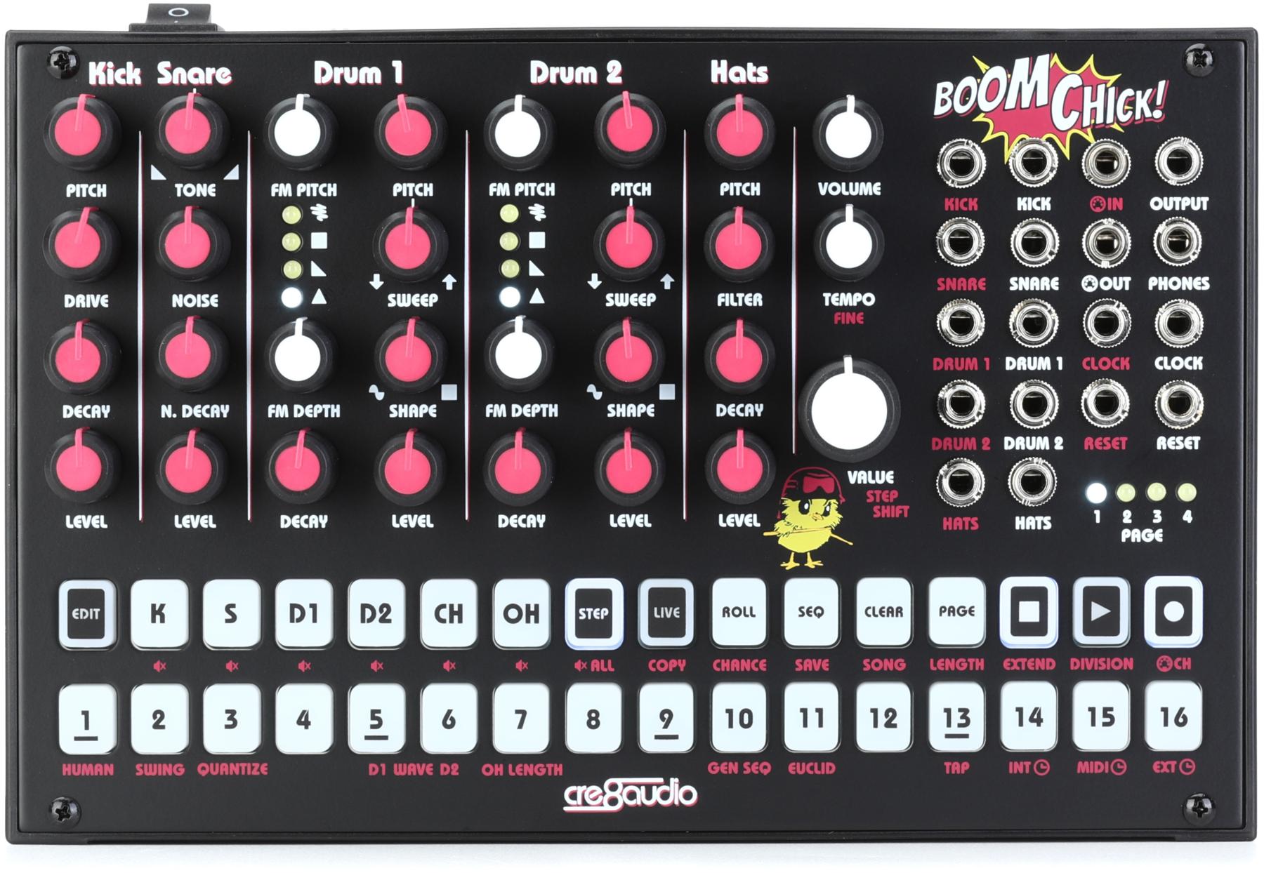 Boom Chick Analog Drum Machine