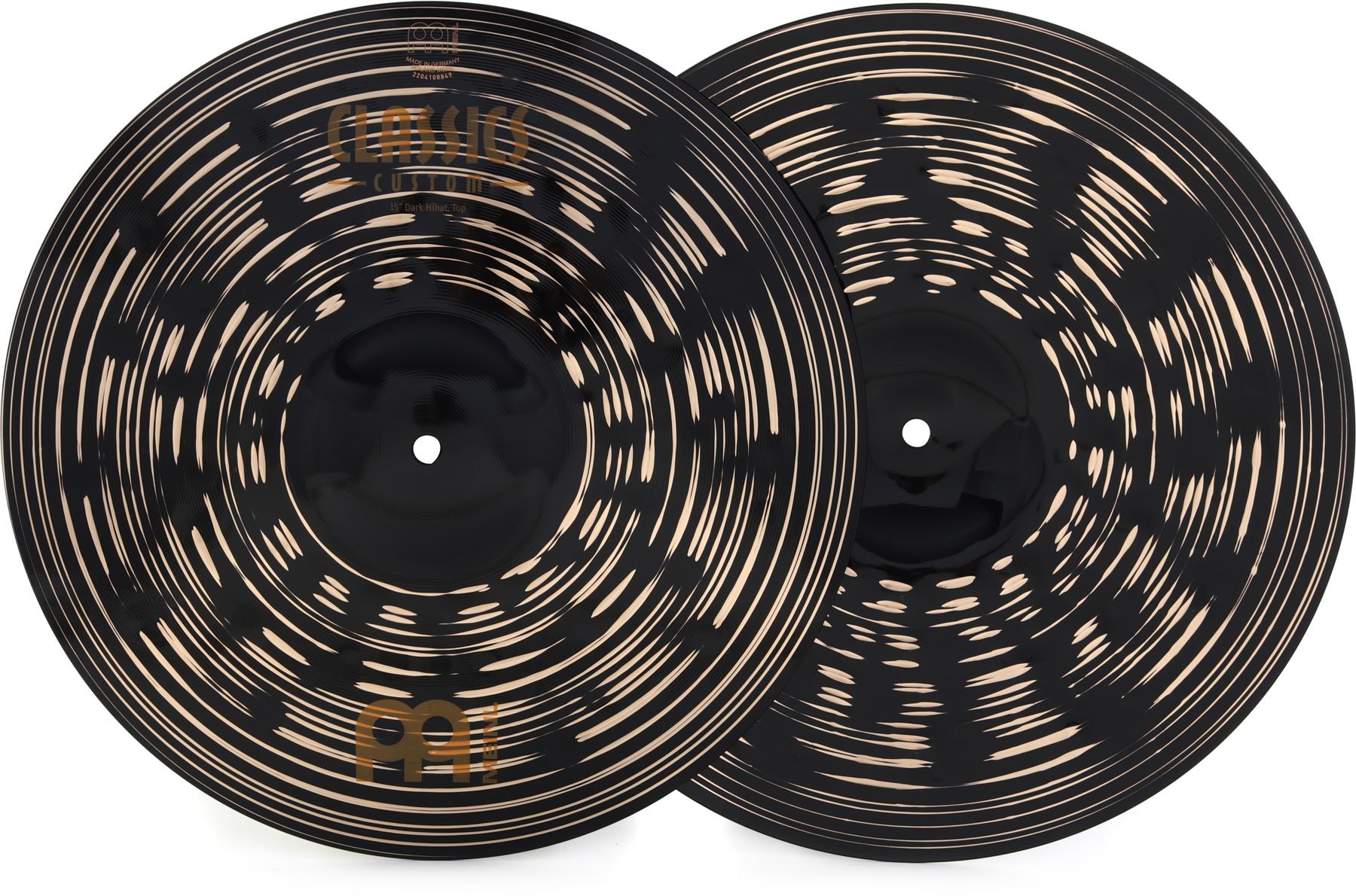 15 inch Classics Custom Dark Hi-hat Cymbals