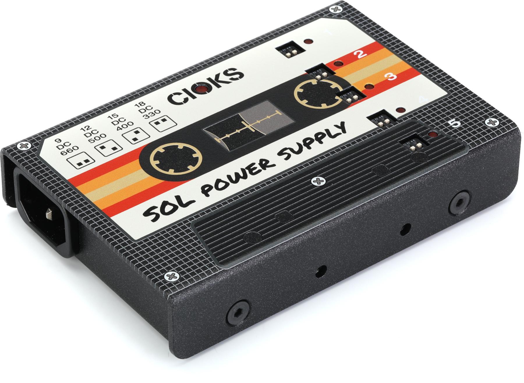 CIOKS SOL Pedal Power Supply - Cassette