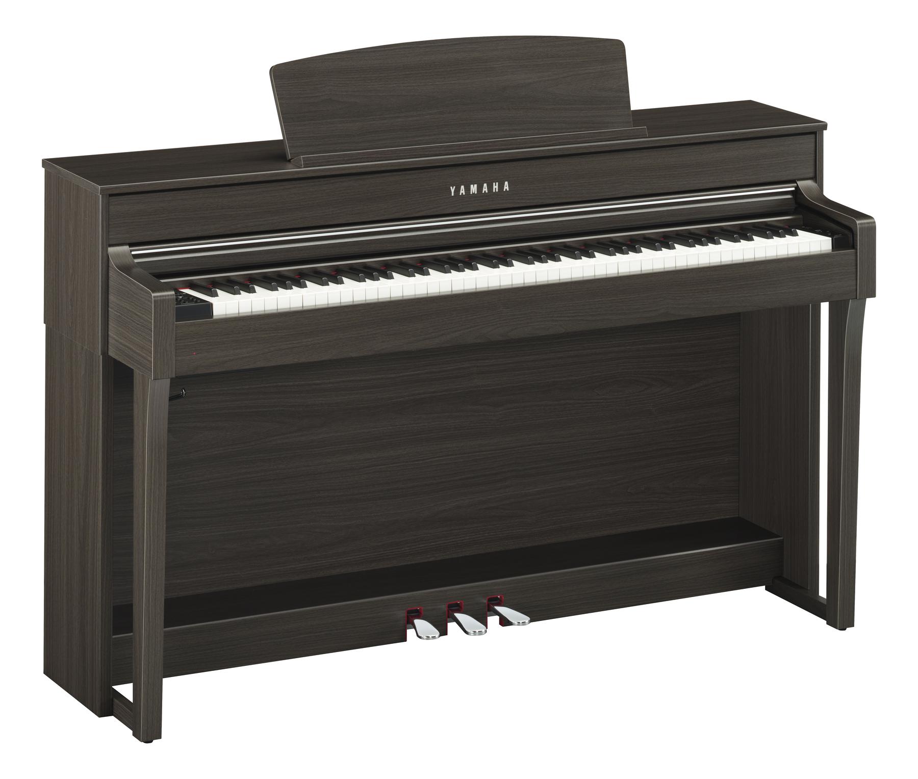 Clavinova CLP-645 Digital Upright Piano with Bench - Dark Walnut
