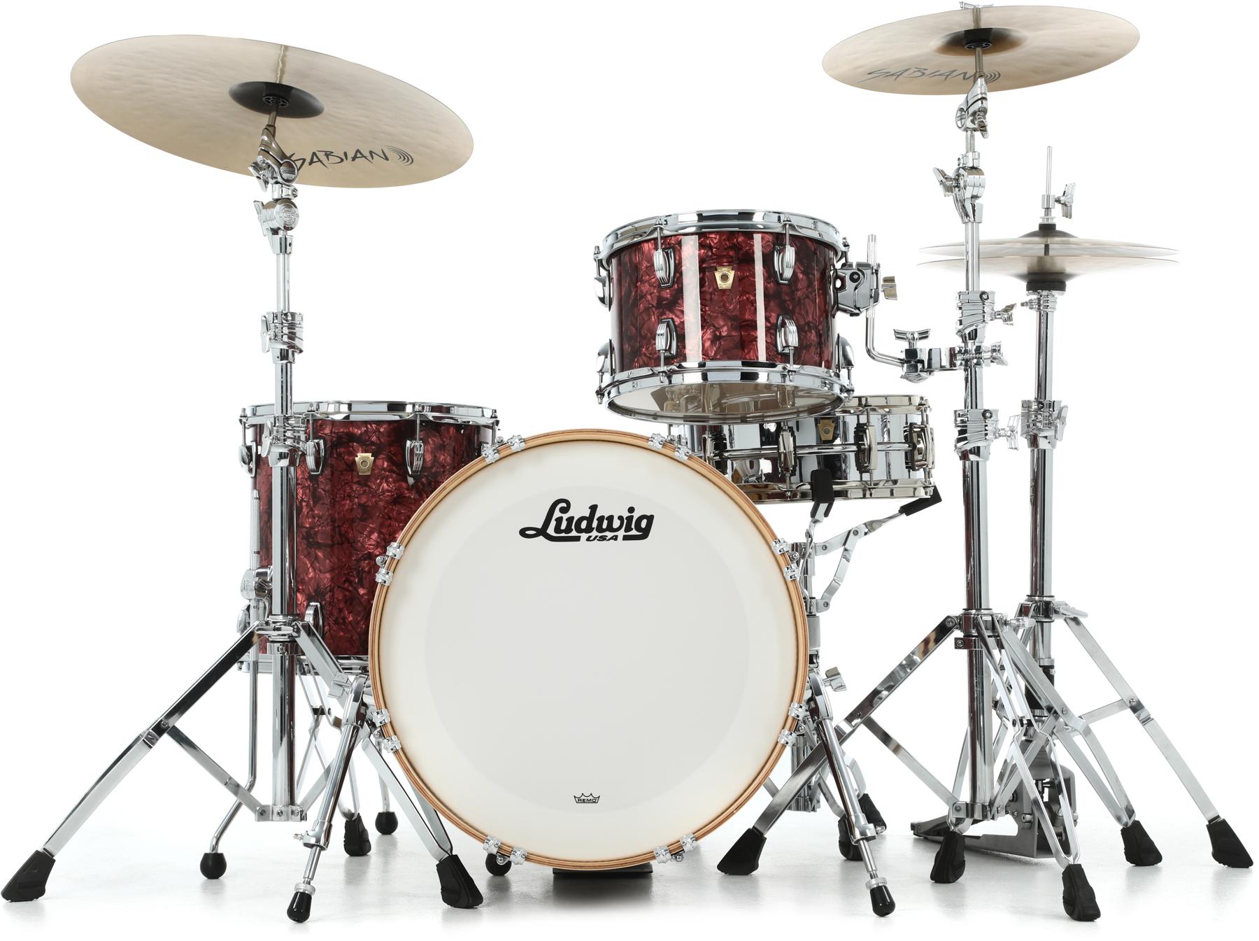 Classic Maple Downbeat 20 3-piece Shell Pack - Burgundy Pearl