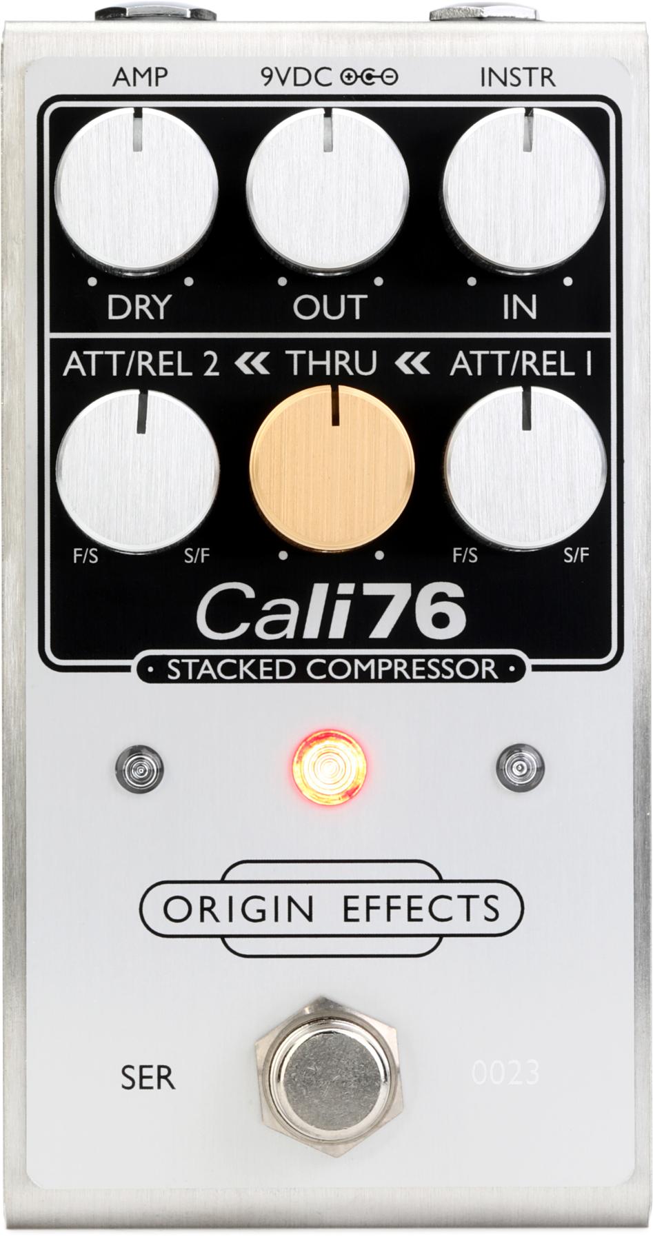 Cali76 Stacked Compressor Pedal - Silver