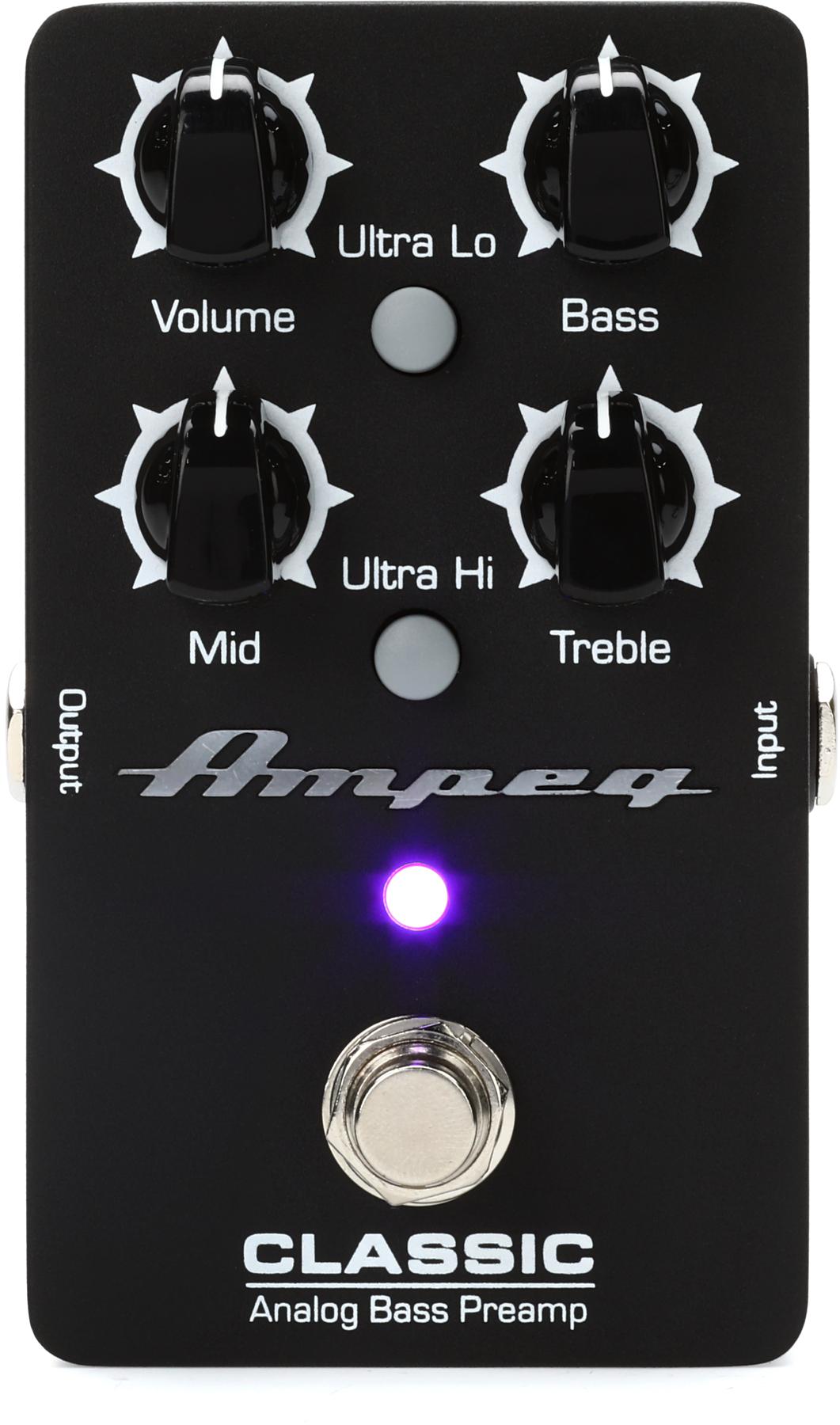 Classic Analog Bass Preamp Pedal