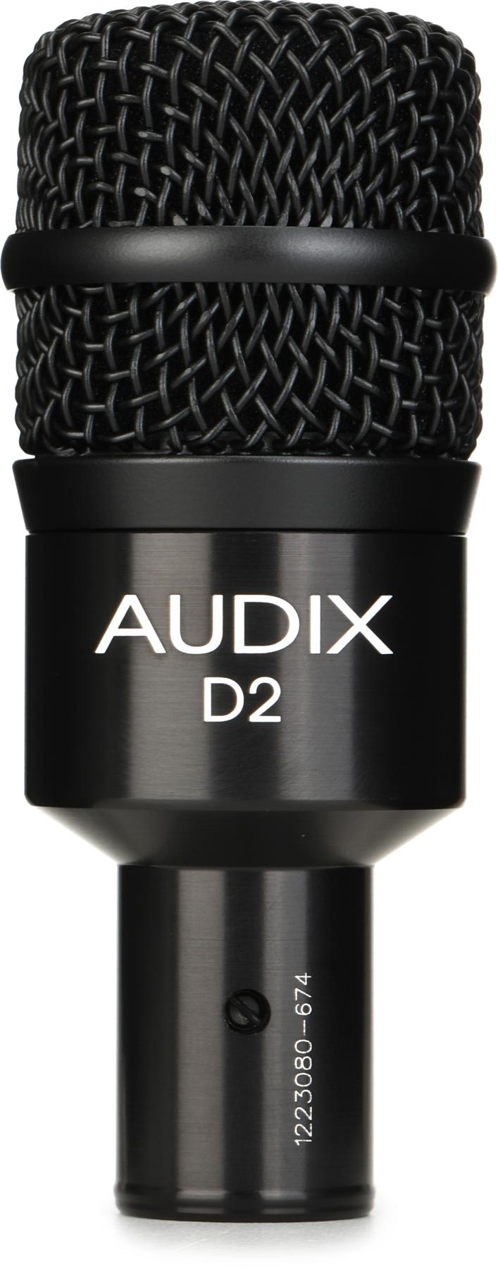 1. Audix D2 Hypercardioid Dynamic Microphone