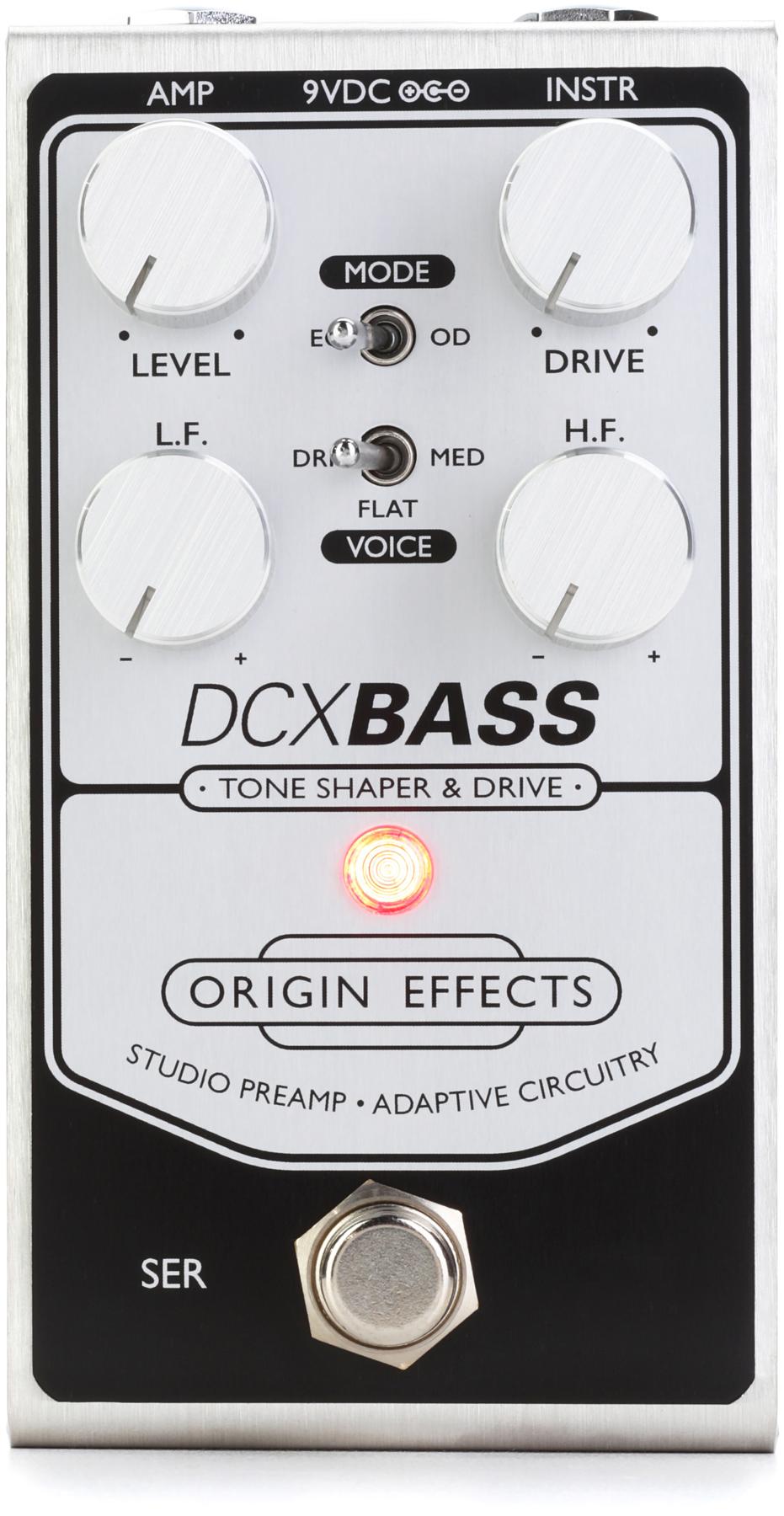 DCX Bass Tone Shaper & Drive Pedal