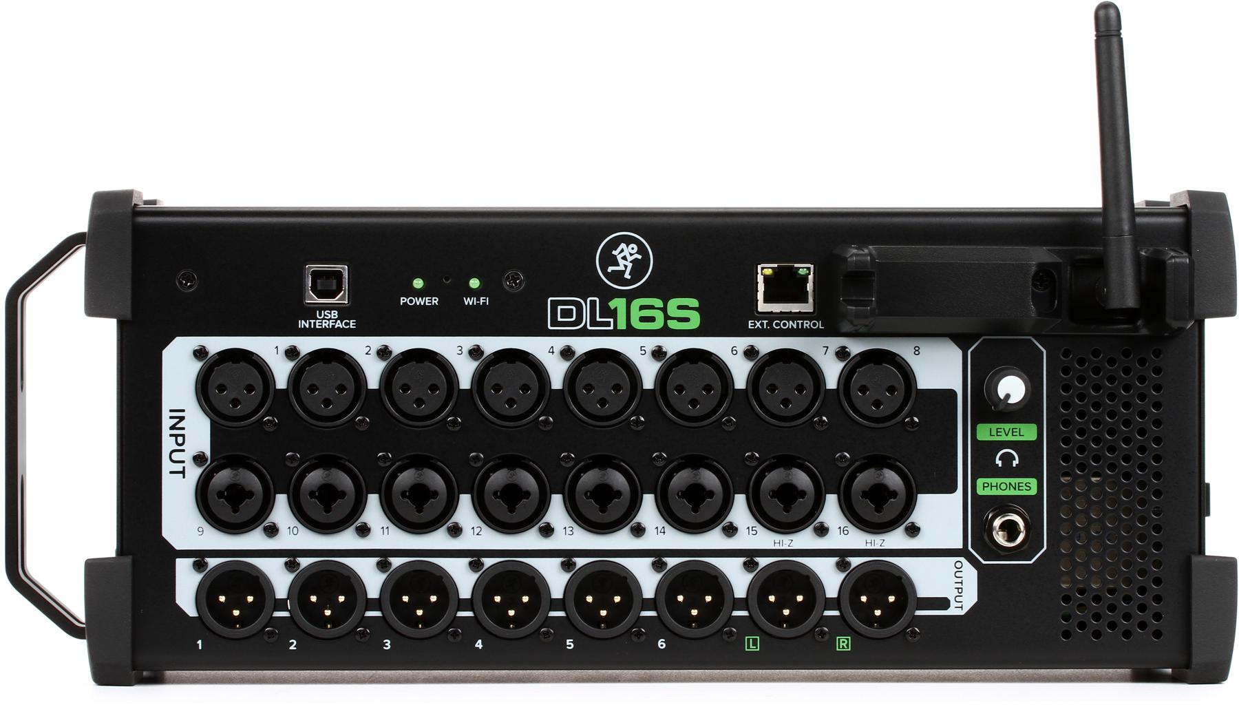 DL16S 16-channel Rackmount Digital Mixer