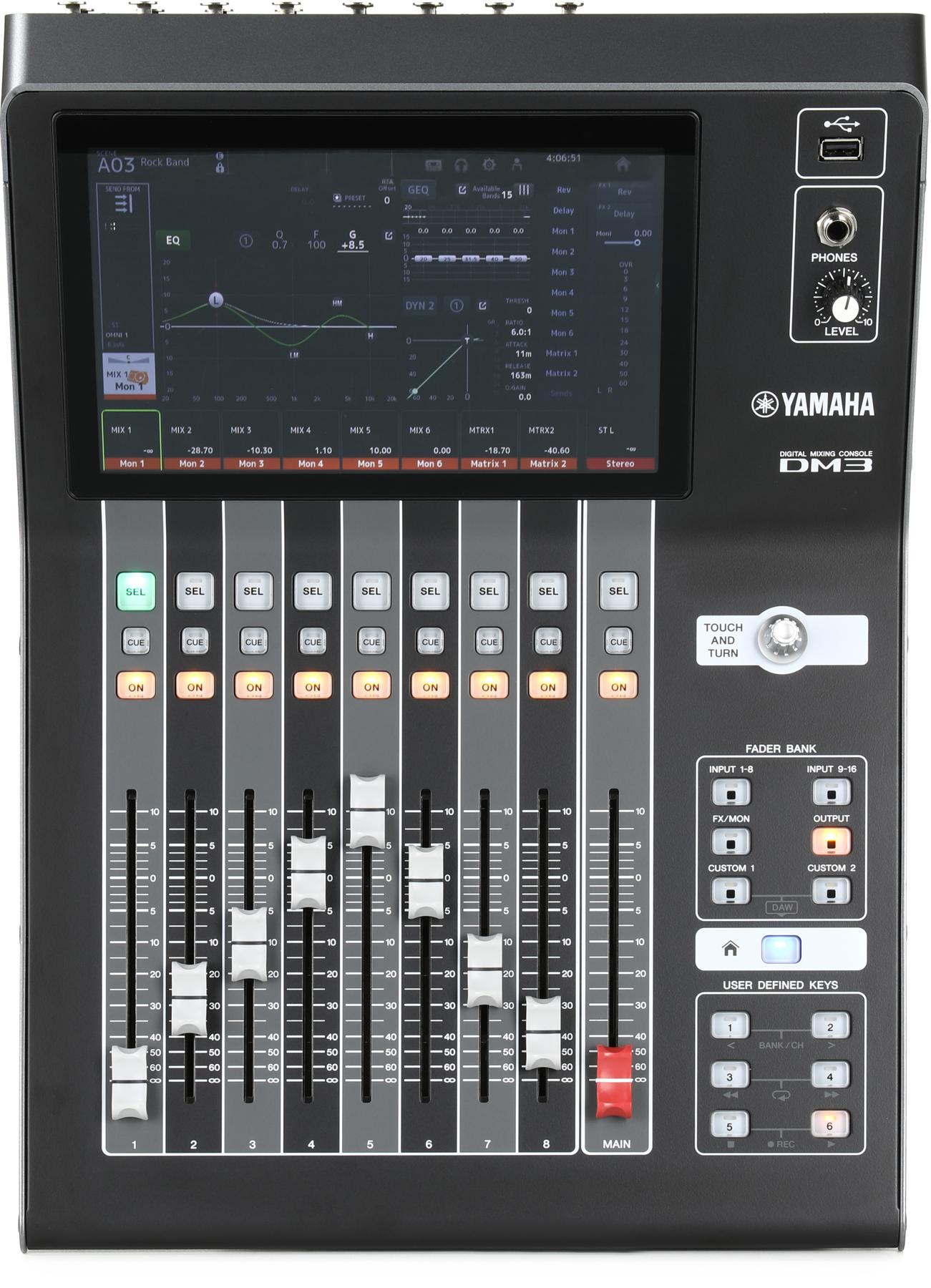 DM3S 22-channel Digital Mixer