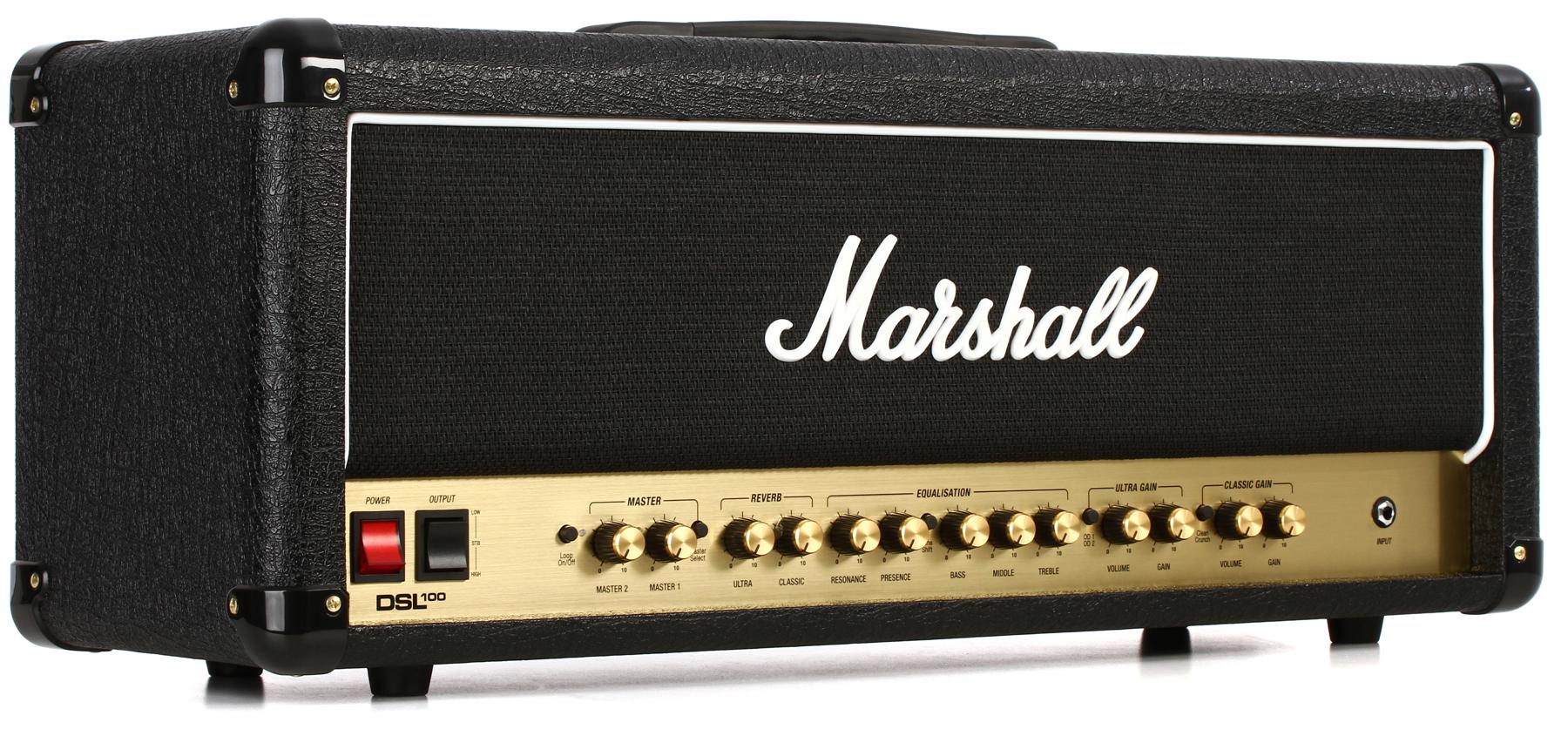 Marshall DSL100HR 100-watt Tube Head