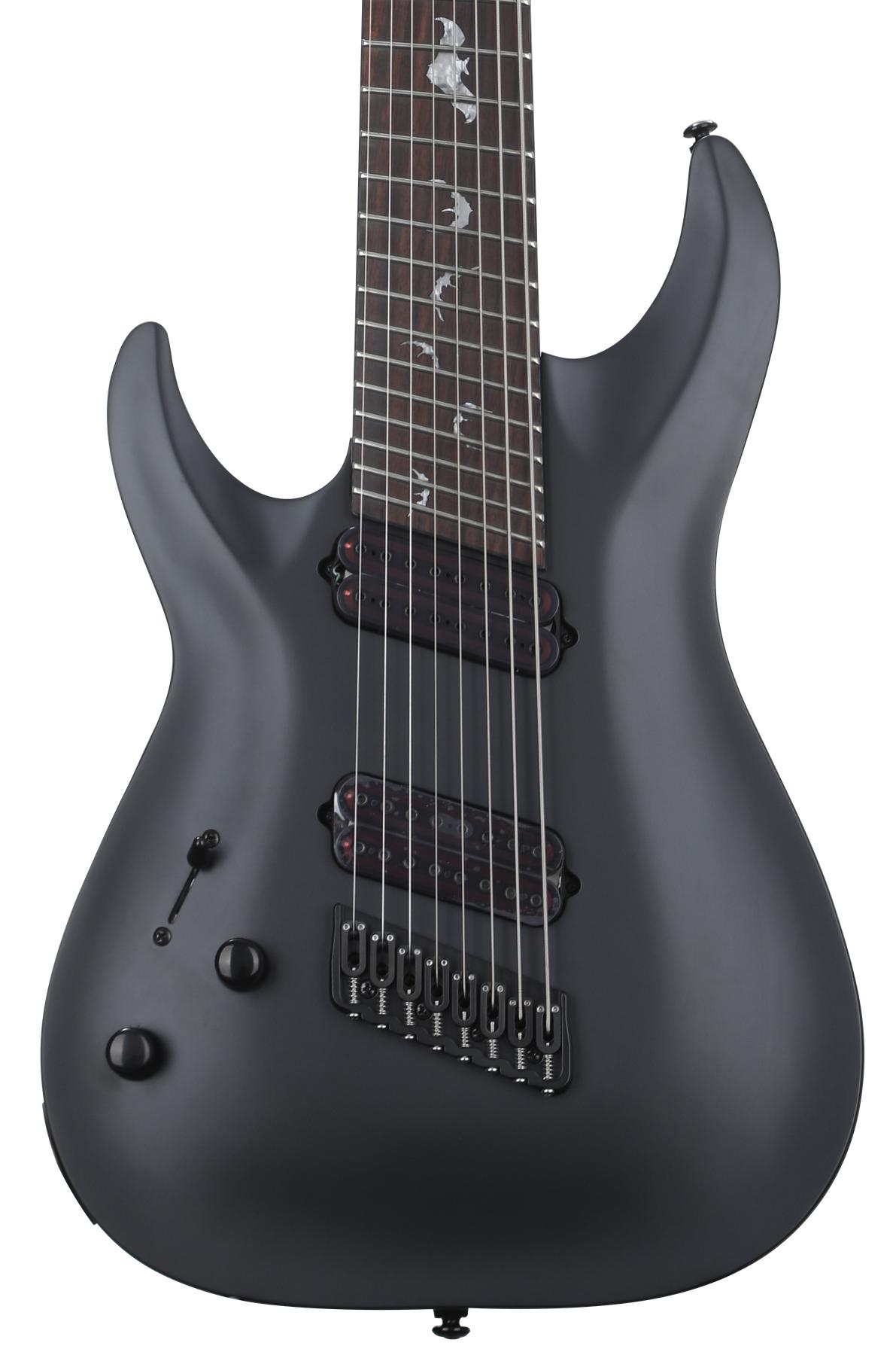 GUITARHYTHM Ⅷ Platinum Ibanez M8M Meshuggah 8-String Electric Guitar Black