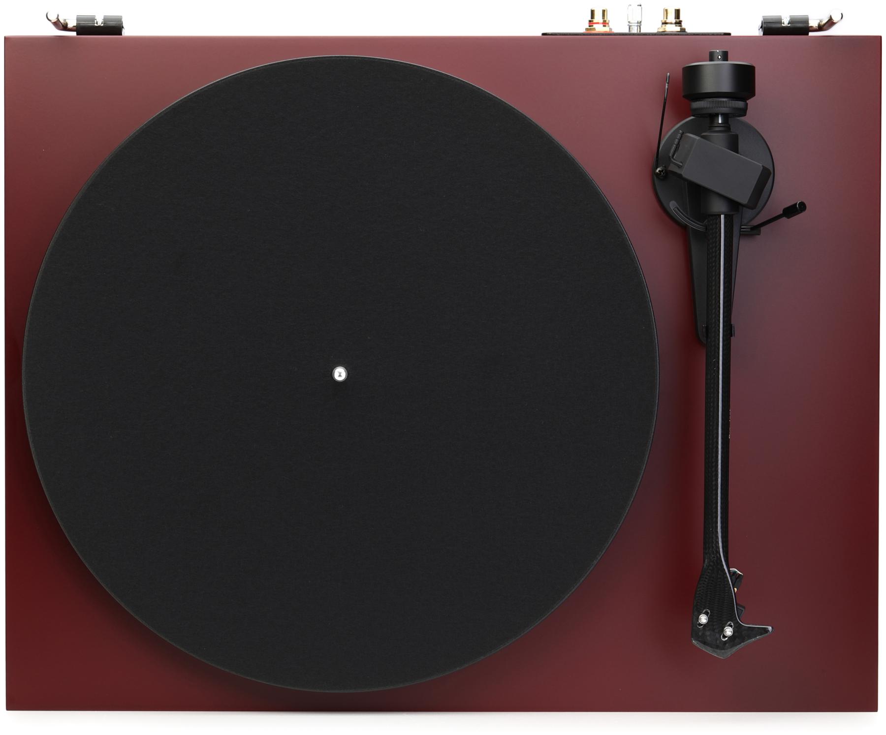 Debut EVO 2 Hi-fi Turntable - Satin Red Wine