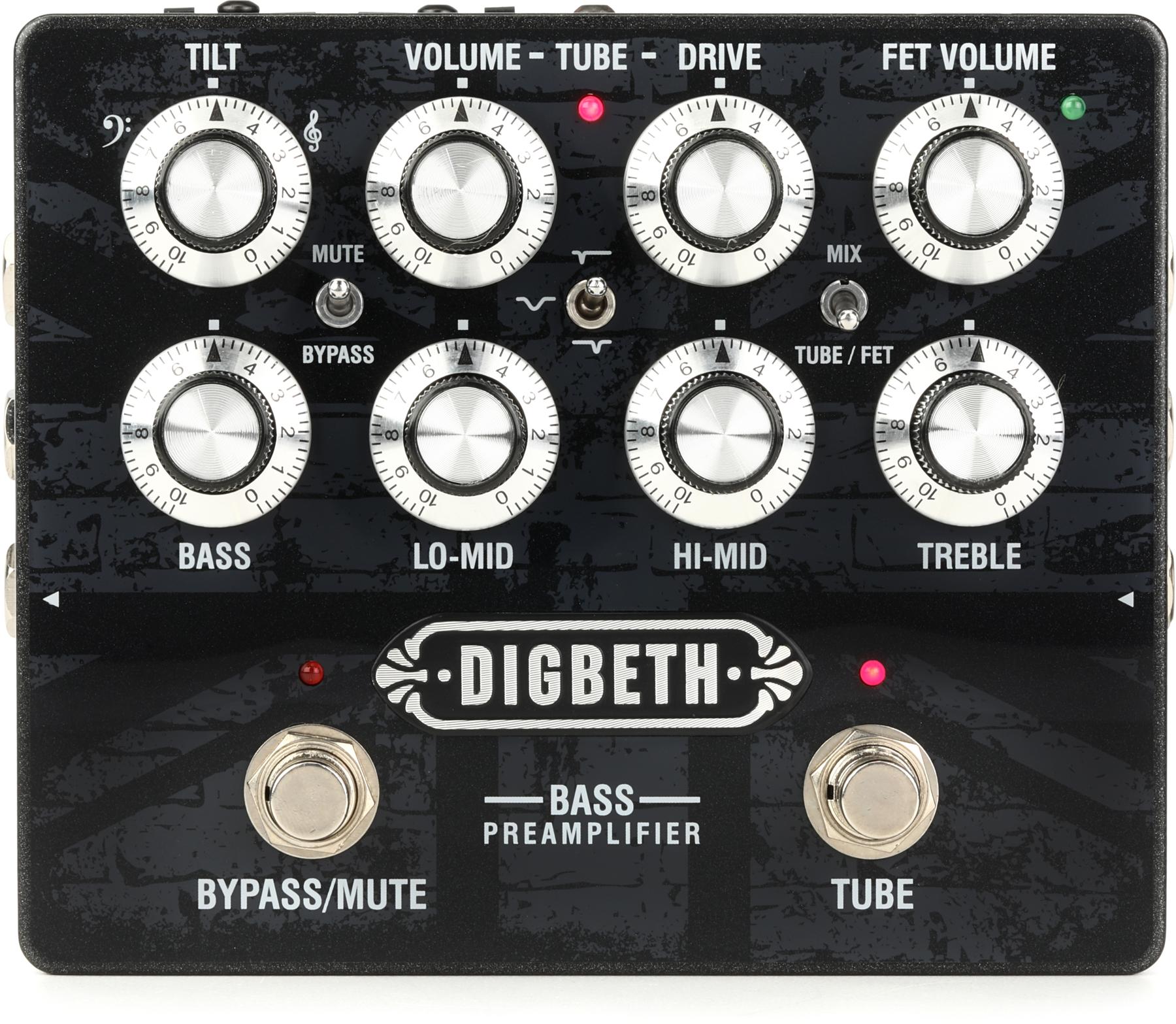 Digbeth DB-Pre Bass Preamp Pedal