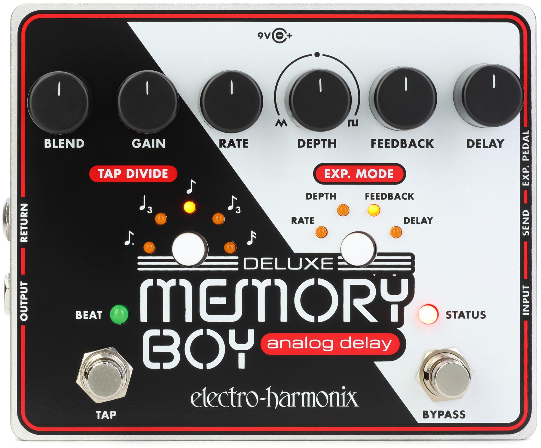 Deluxe Memory Boy Analog Delay Pedal with Tap Tempo