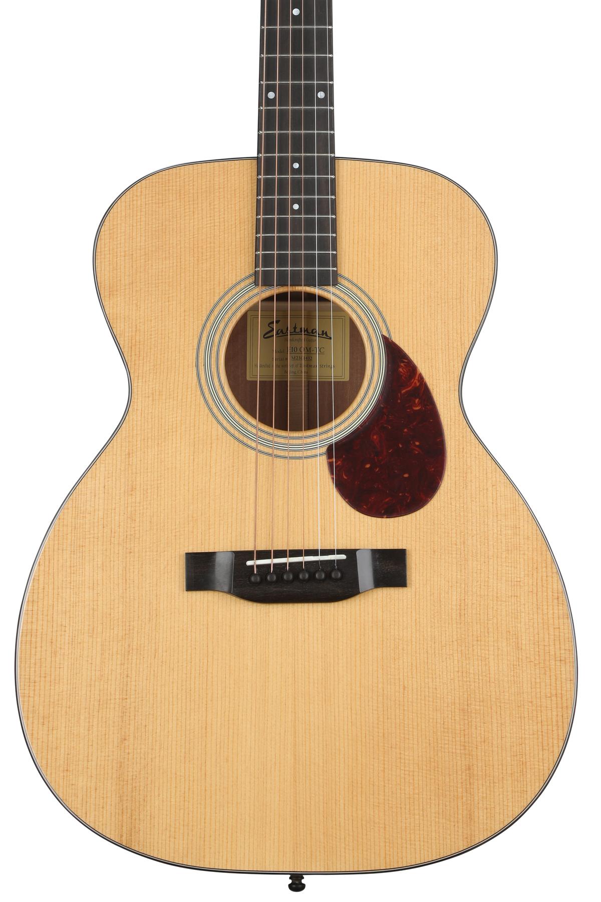 Eastman Guitars E10OM-TC Acoustic Guitar - Thermo-cured Natural