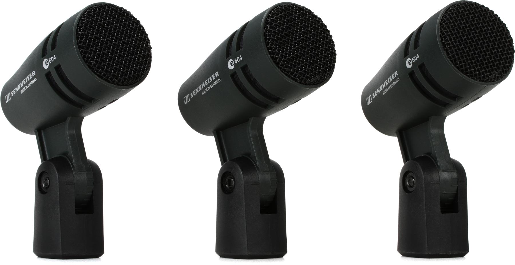 e 604 3-pack Cardioid Dynamic Drum Microphone