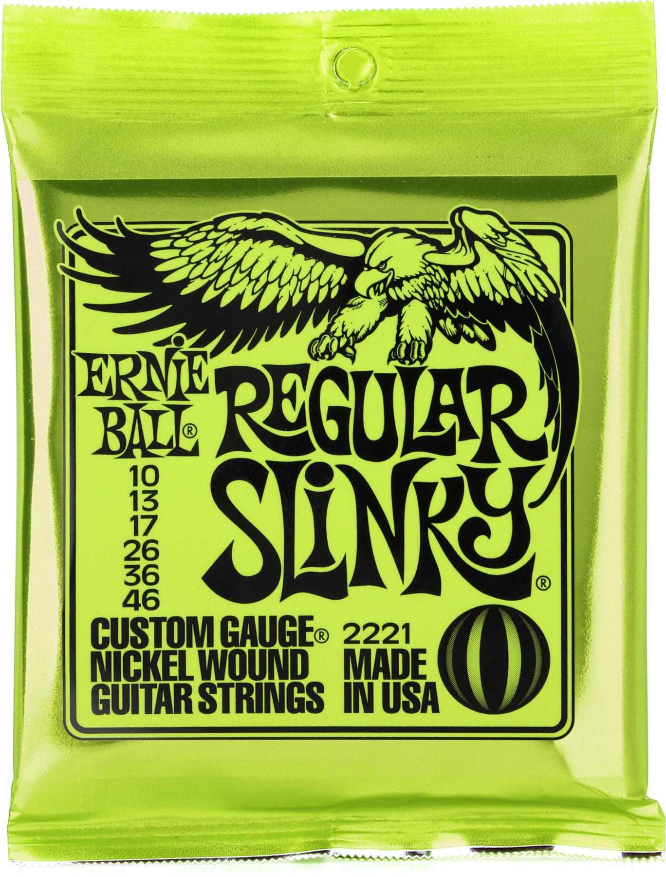 Ernie Ball Regular Slinky Strings