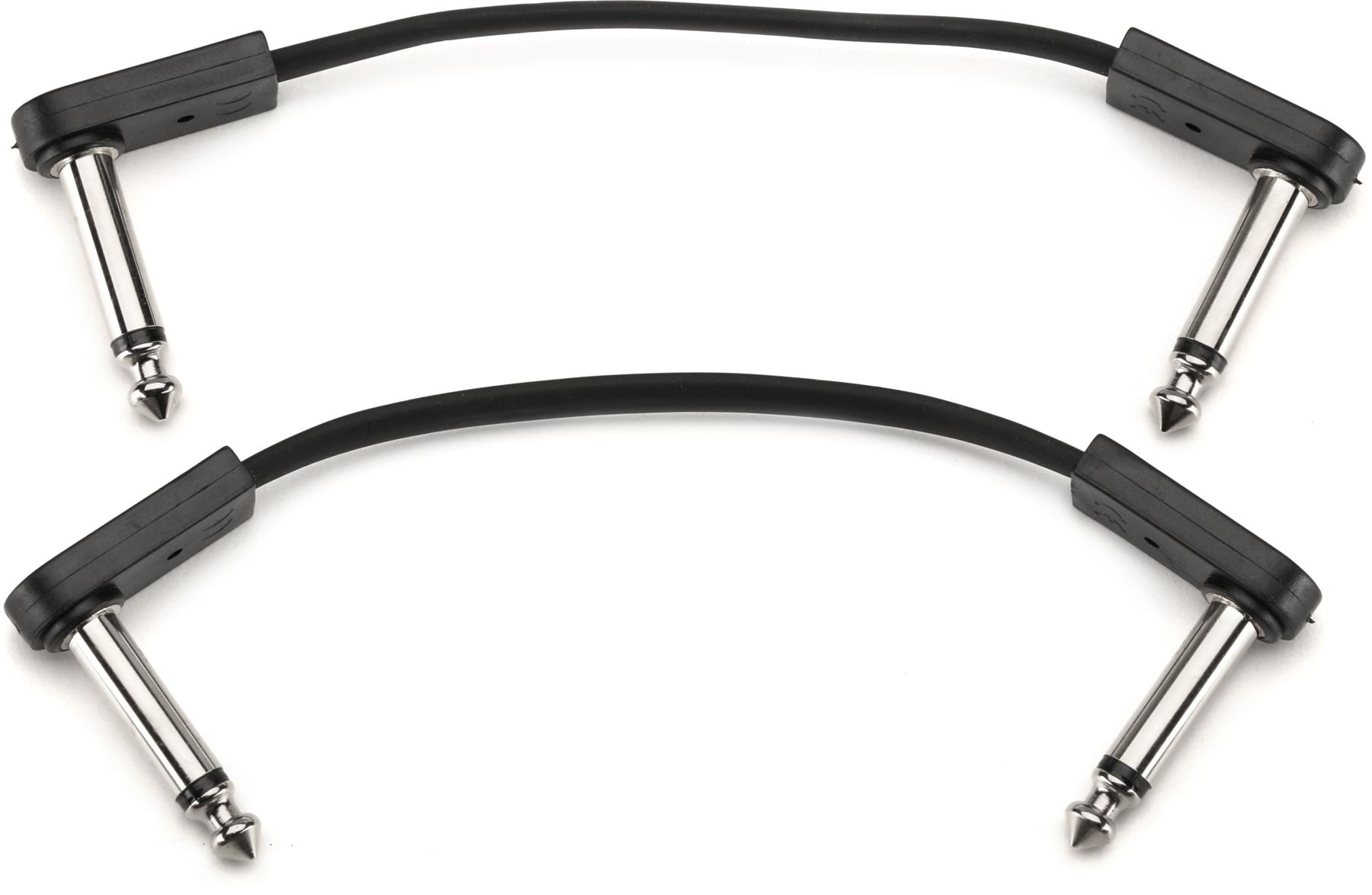 EBS Flat Patch Cable - 3.9 Inch (2 Pack)
