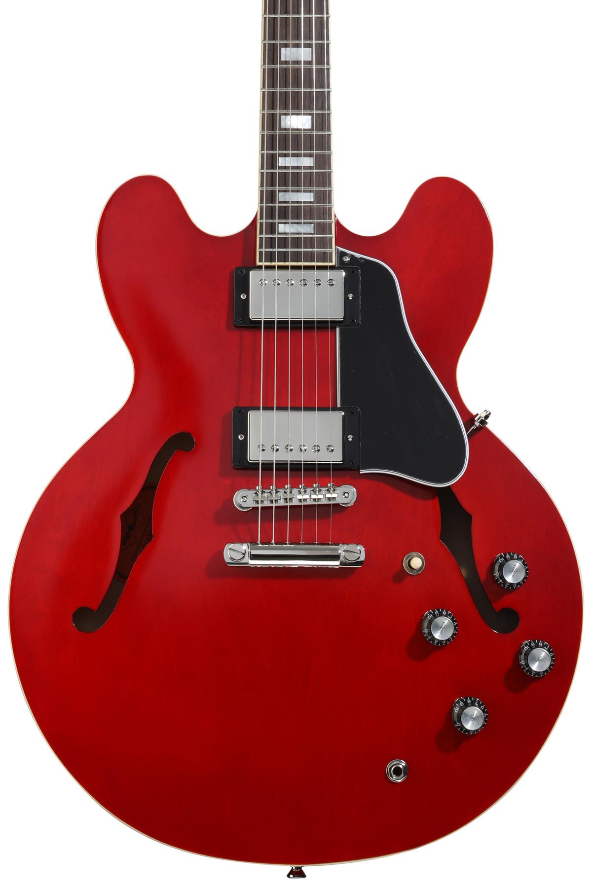 Inspired by Gibson Custom 1962 ES-335 Reissue Semi-hollow Electric Guitar - '60s Cherry