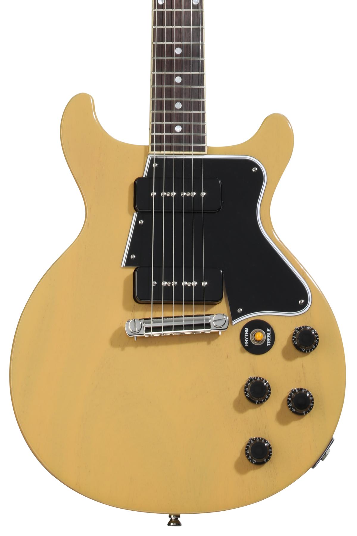 Epiphone 1960 Les Paul Special Double Cut Reissue Electric Guitar - TV Yellow
