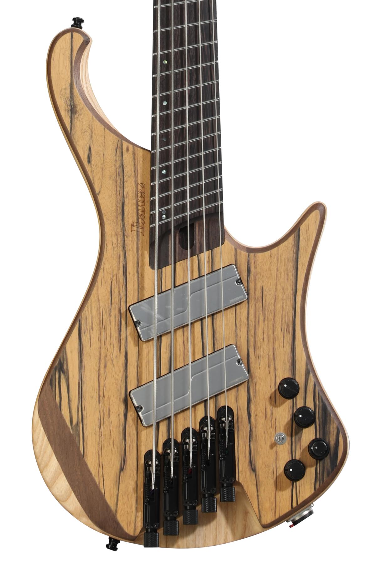 Bass Workshop EHB1675MS 5-string Bass Guitar - Natural Flat