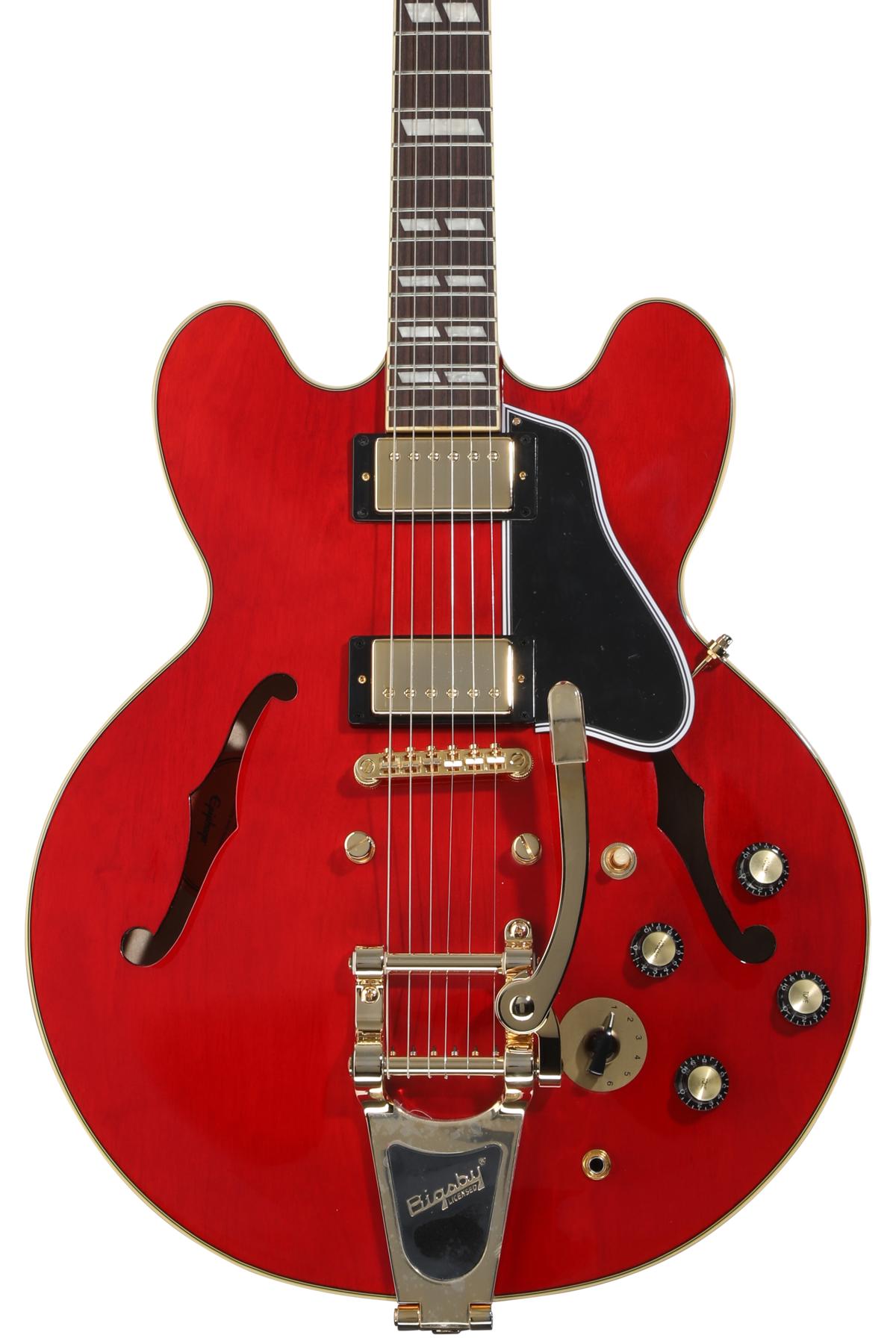 Epiphone Back to the Future ES-345 Semi-hollowbody Electric Guitar - Sixties Cherry