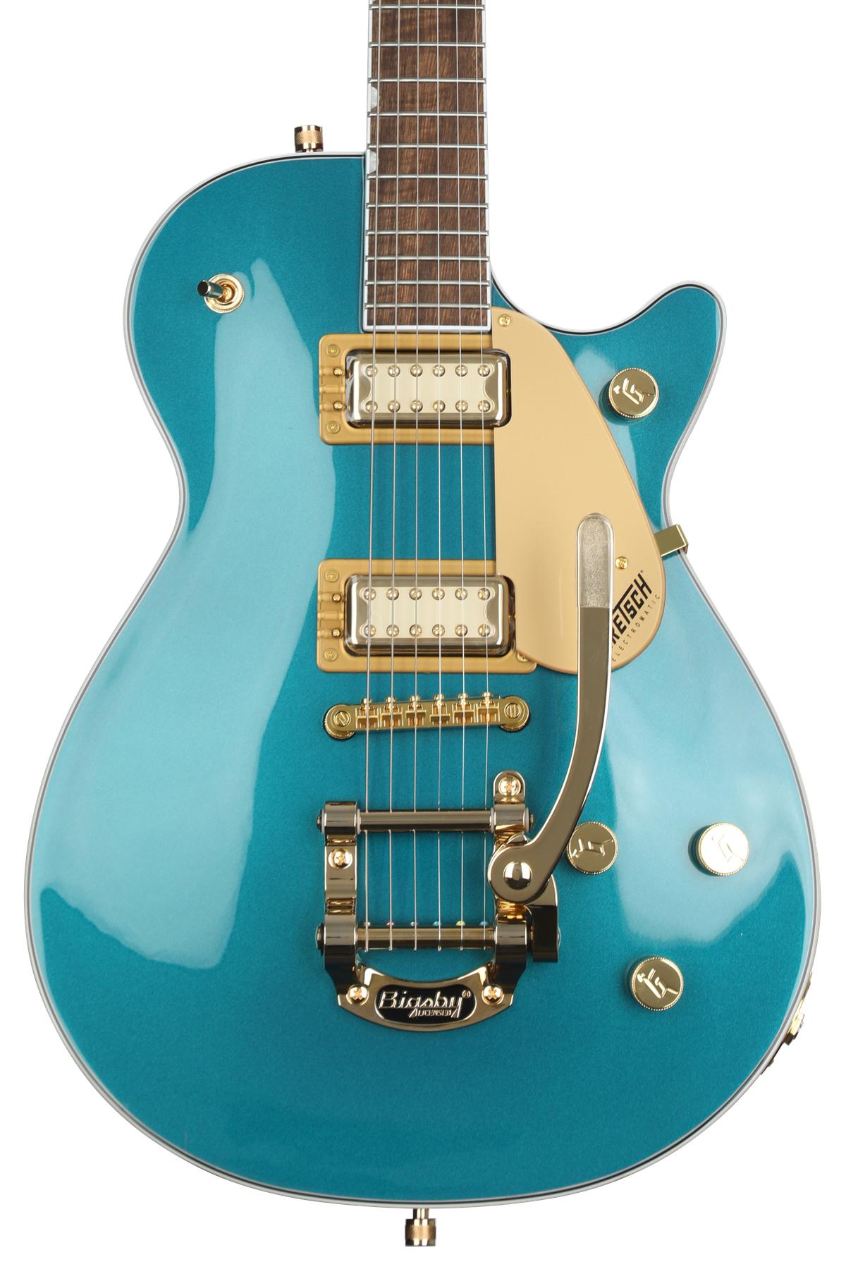 Electromatic Pristine LTD Jet Electric Guitar with Bigsby - Petrol