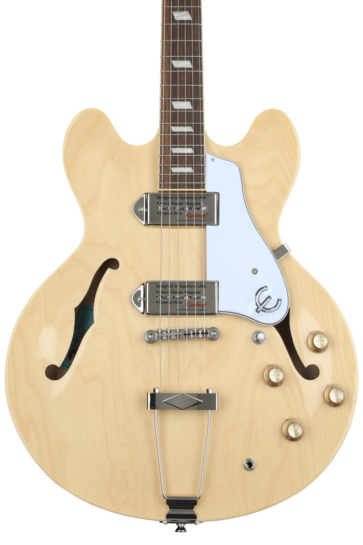 Epiphone Casino Archtop Hollowbody Electric Guitar - Natural