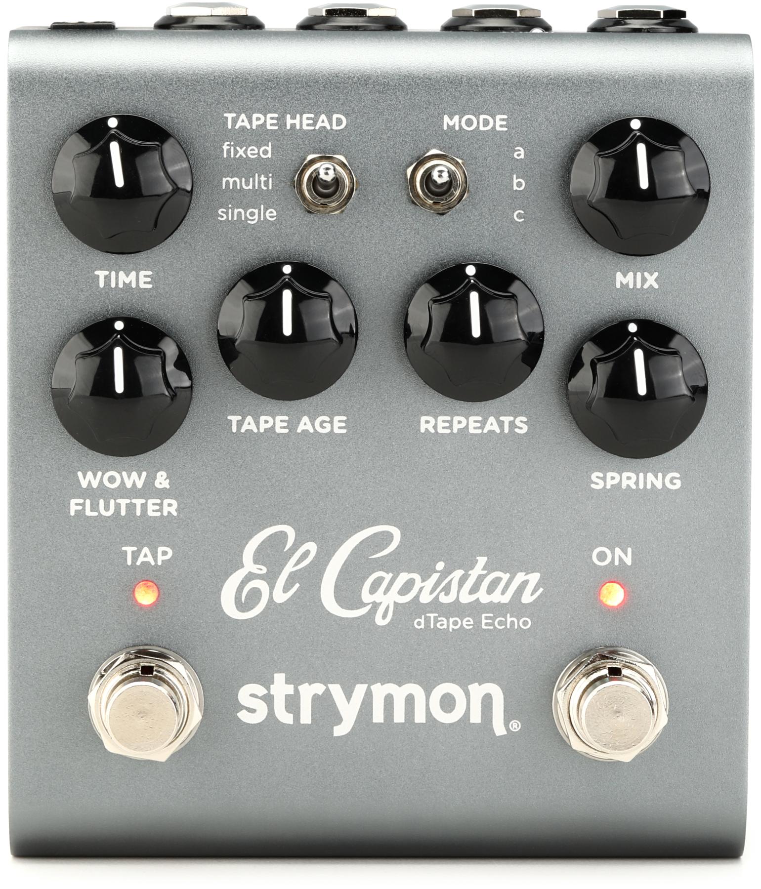 El Capistan dTape Echo Pedal V2