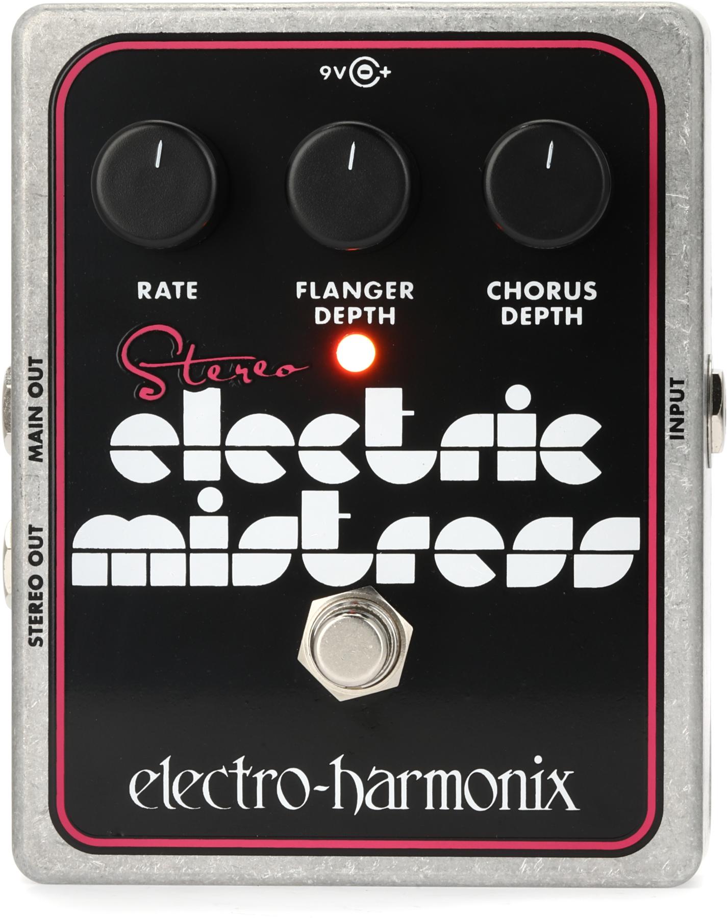 Stereo Electric Mistress Flanger / Chorus Pedal