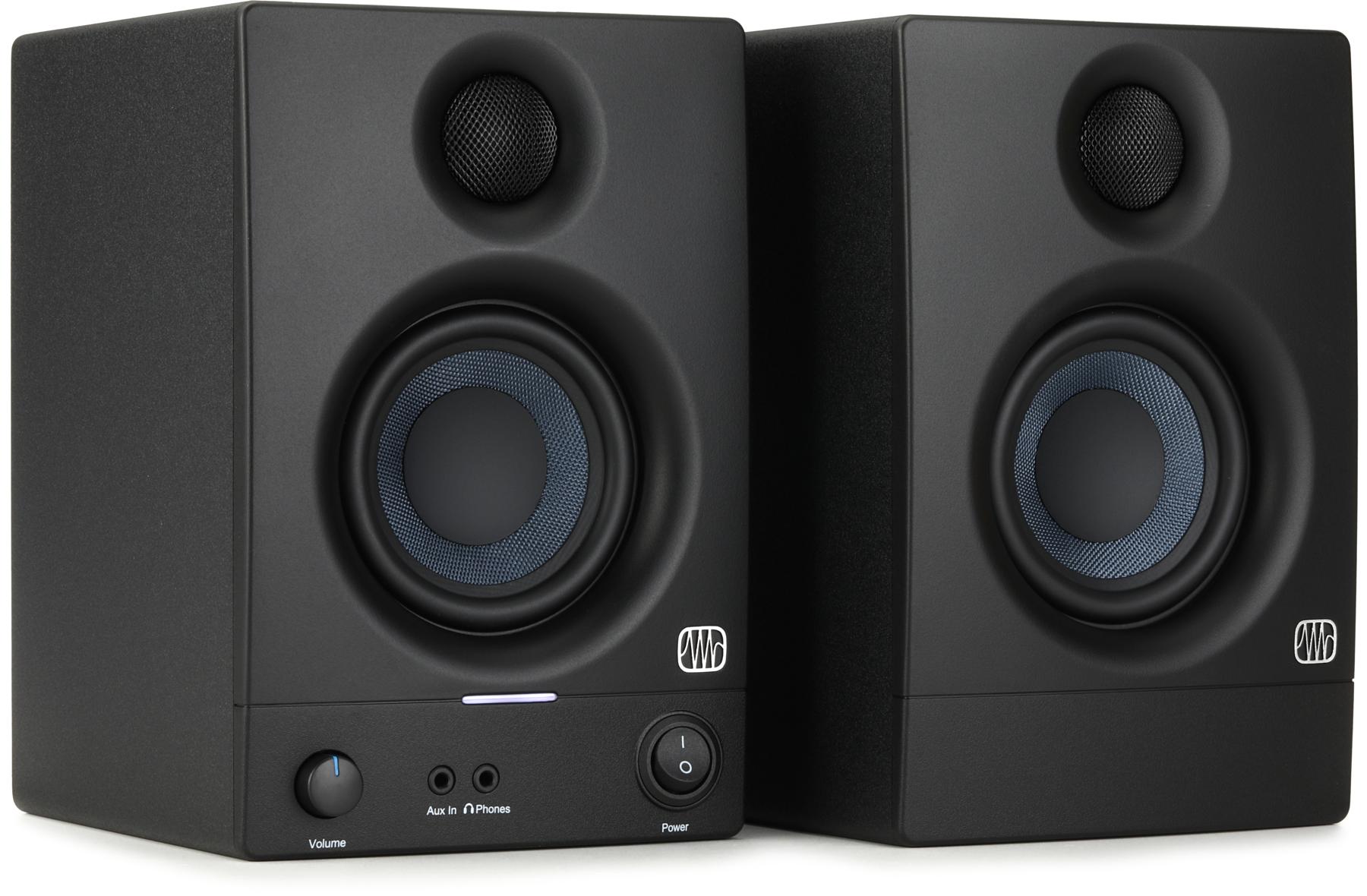 Eris 3.5 3.5-inch Powered Studio Monitors - 2nd Generation, Black
