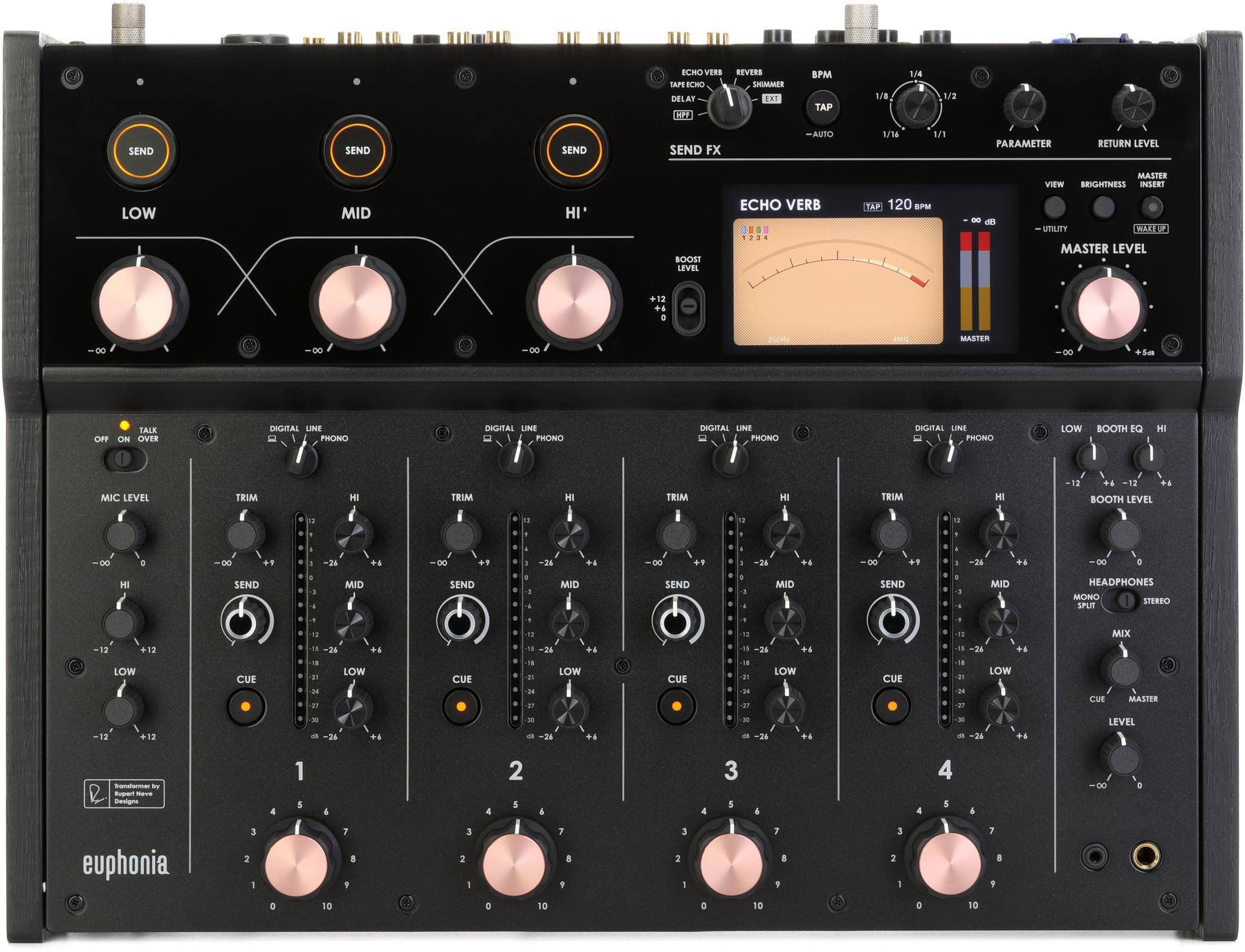 Euphonia 4-channel Rotary Mixer