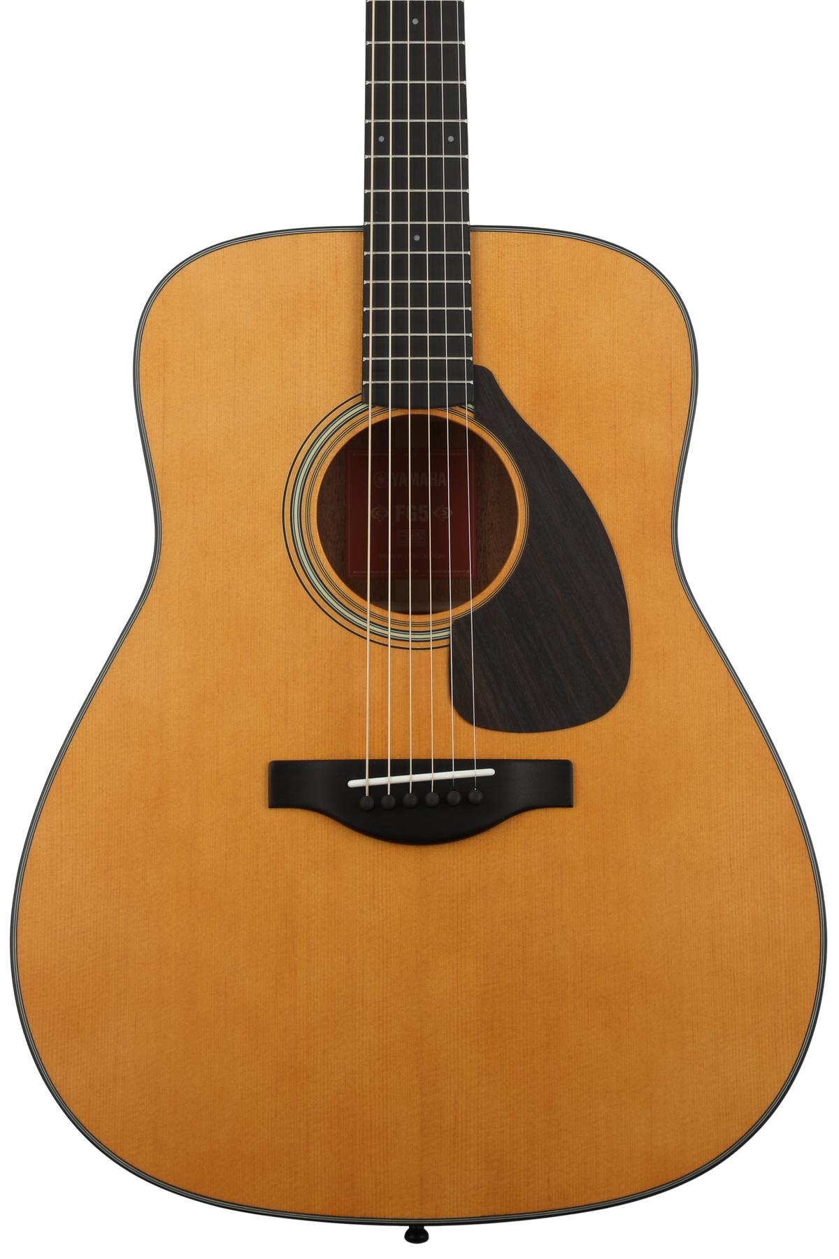 Yamaha Red Label FG5 Acoustic Guitar - Natural