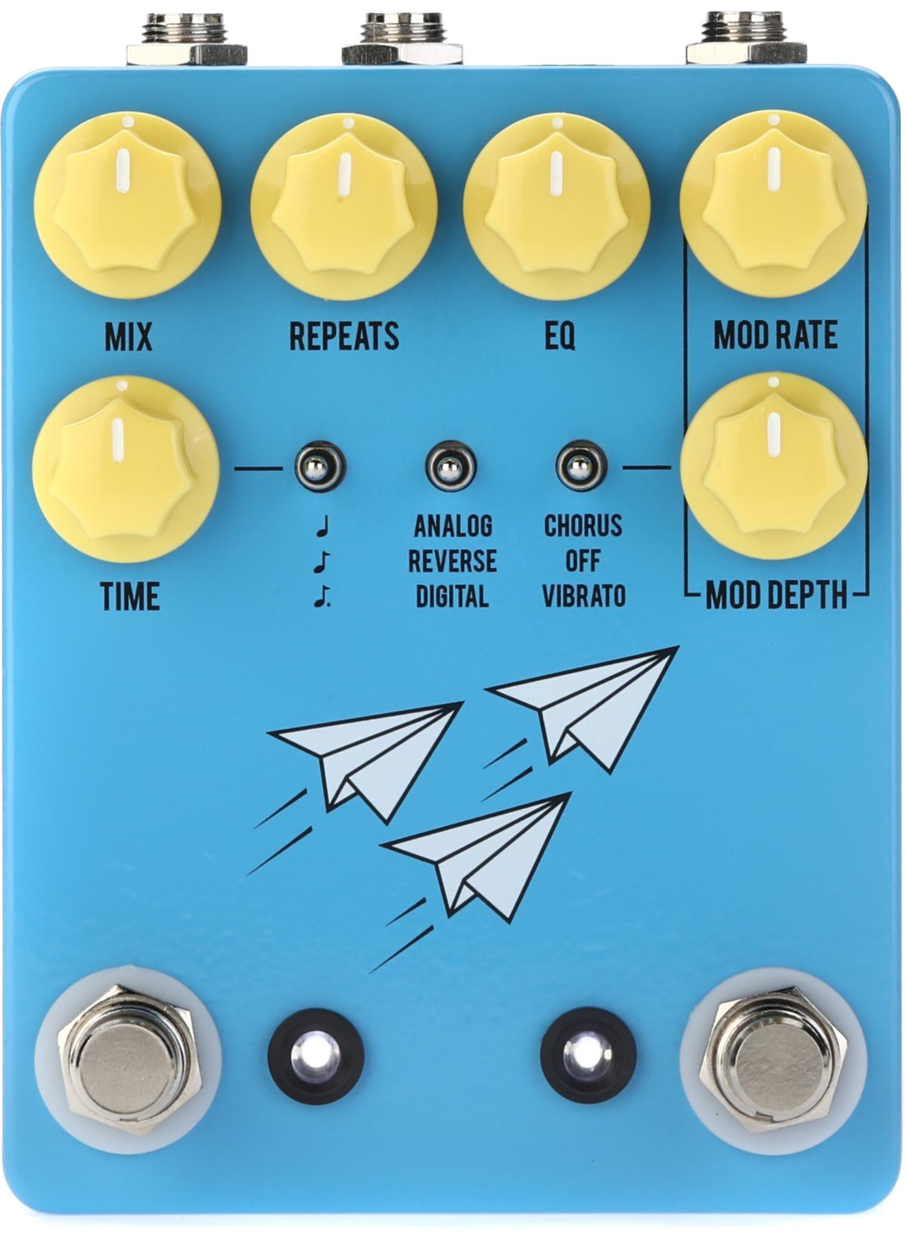 Flight Delay Pedal - Blue