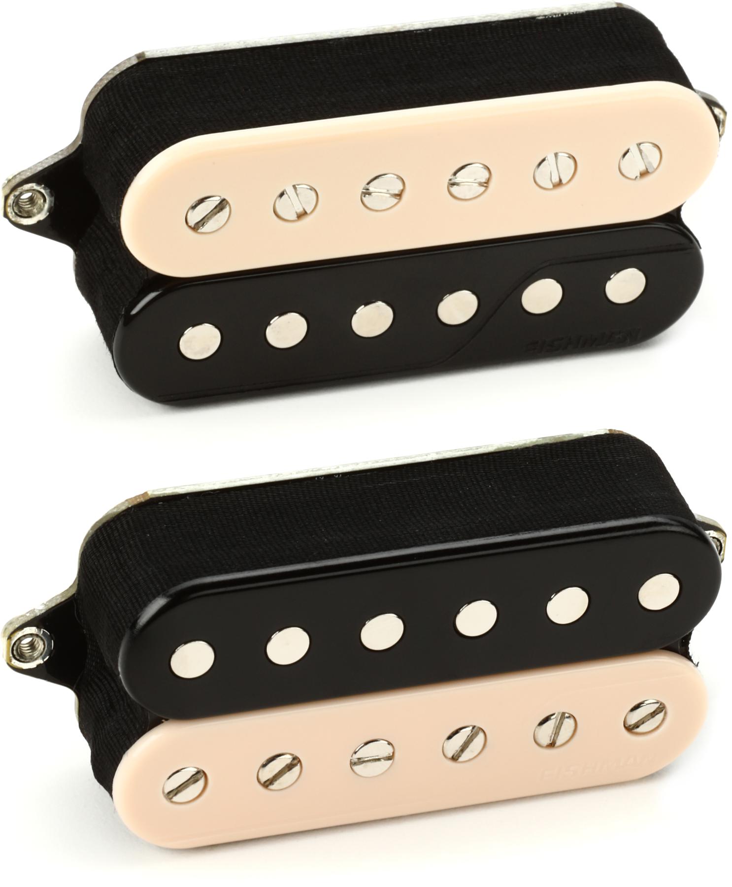 Fluence Classic Humbucker Open Core 2-piece Pickup Set - Zebra