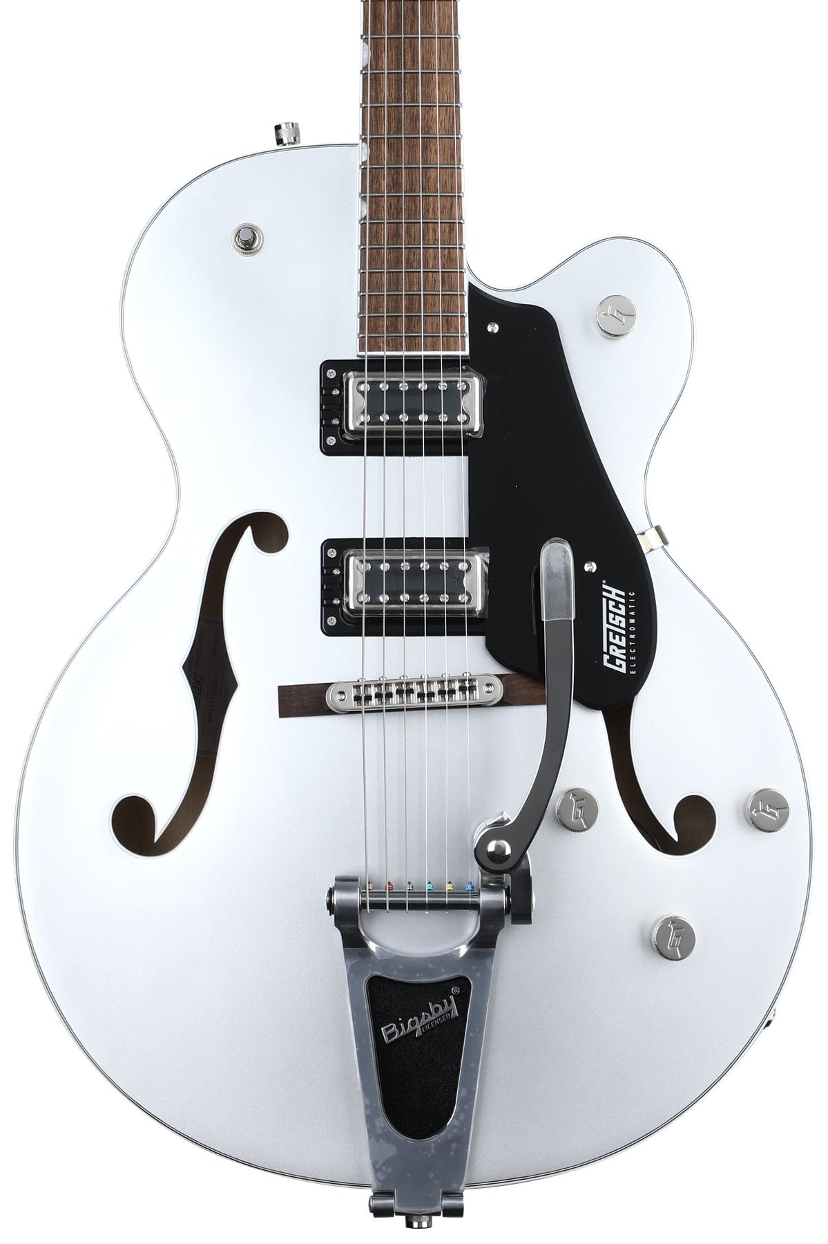Gretsch G5420T Electromatic Classic Hollowbody Single-cut Electric Guitar  with Bigsby - Airline Silver