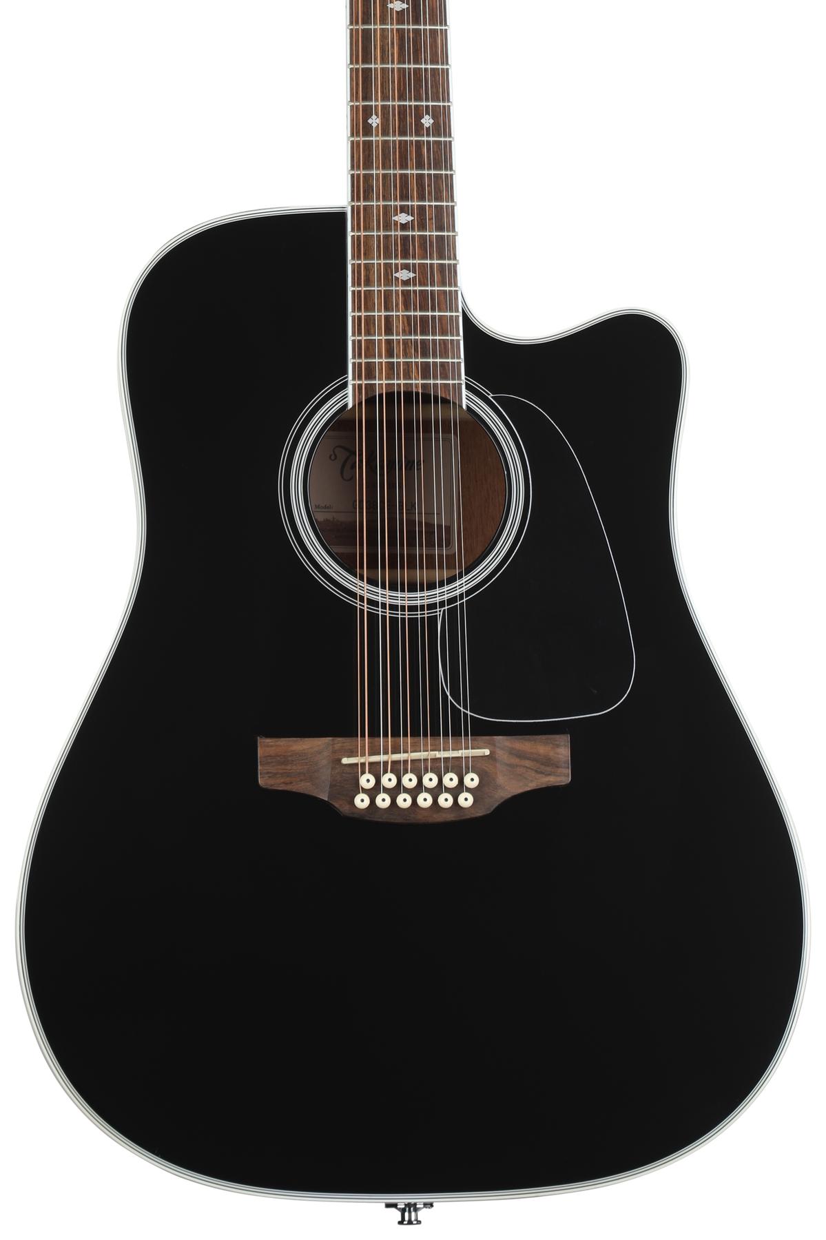 Takamine 12 shop string black