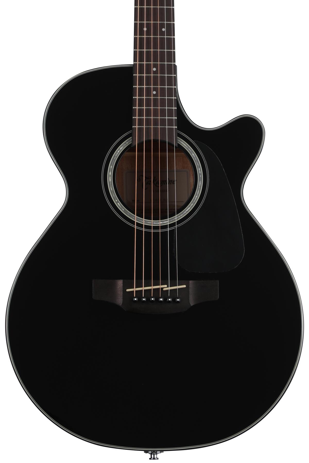 Takamine GF30CE FXC Acoustic-Electric Guitar - Black | Sweetwater