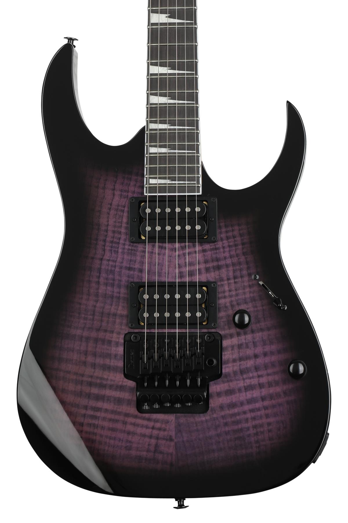 Ibanez Gio RG320FAT Electric Guitar - Transparent Violet Sunburst ...