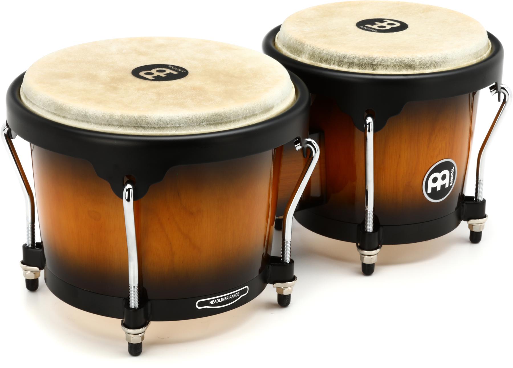 1. Meinl Percussion Bongos With Hardwood Shells