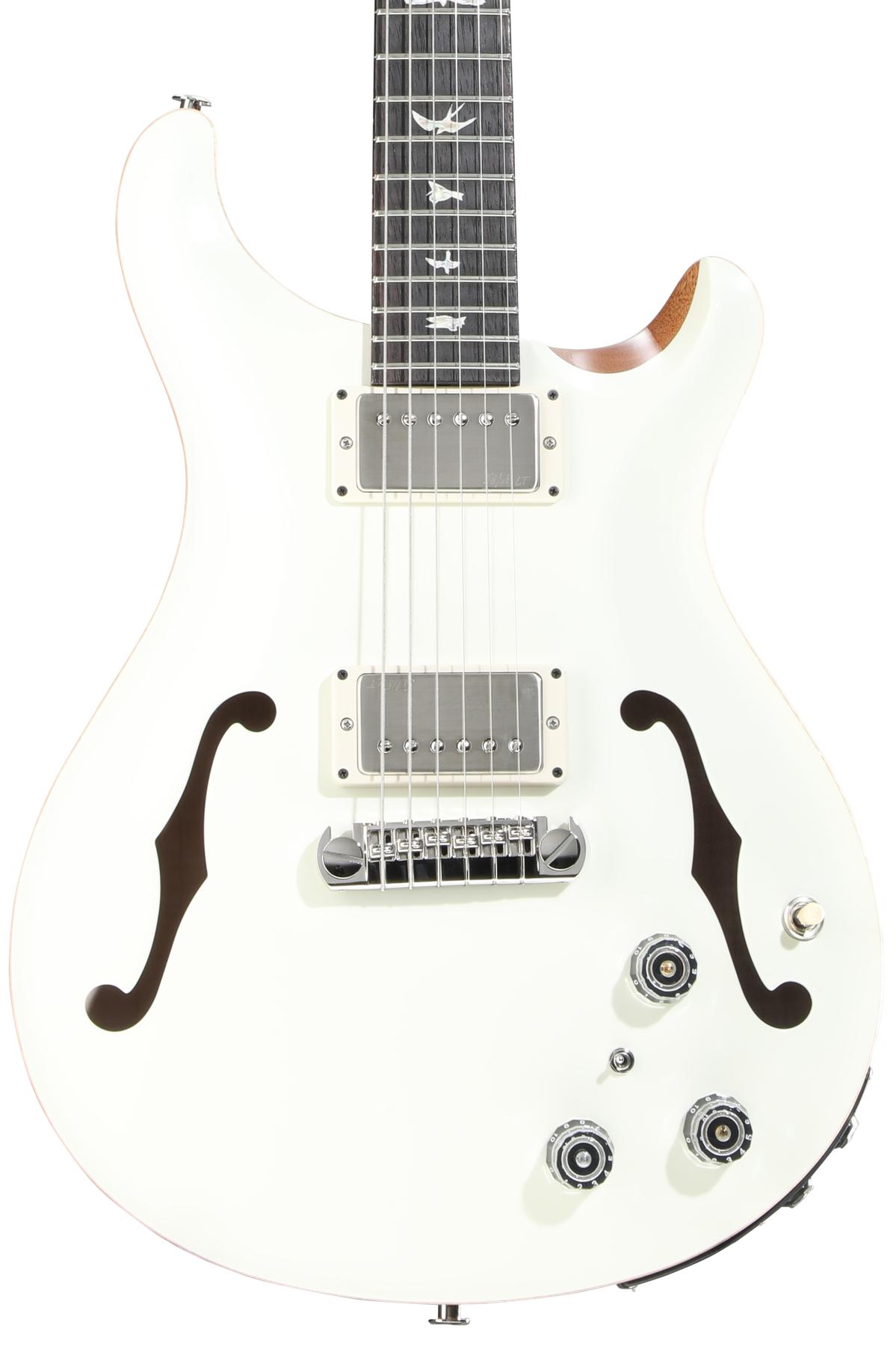 PRS Hollowbody II Piezo Electric Guitar - Antique White