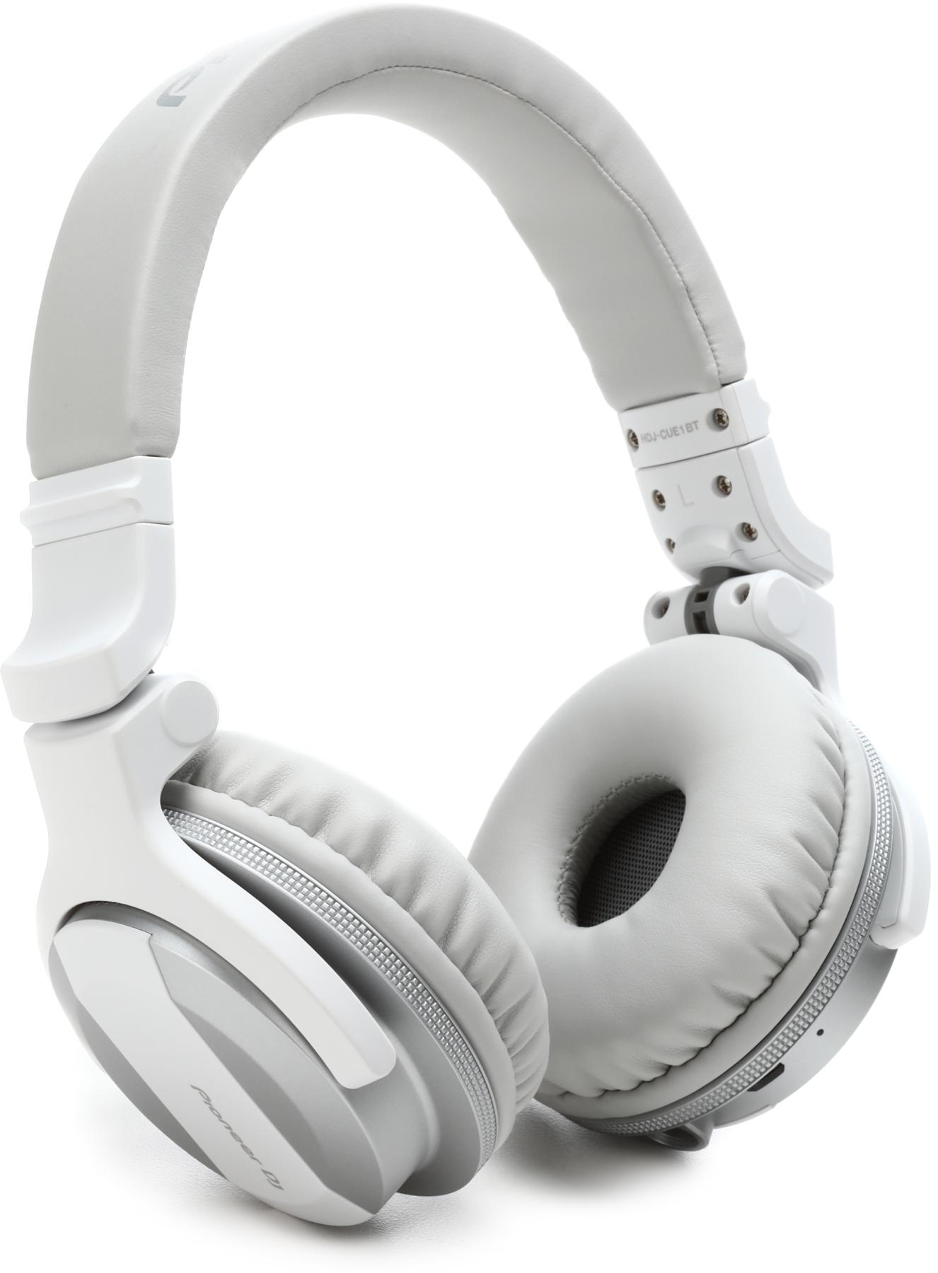 HDJ-CUE1 DJ Headphones with Bluetooth - White